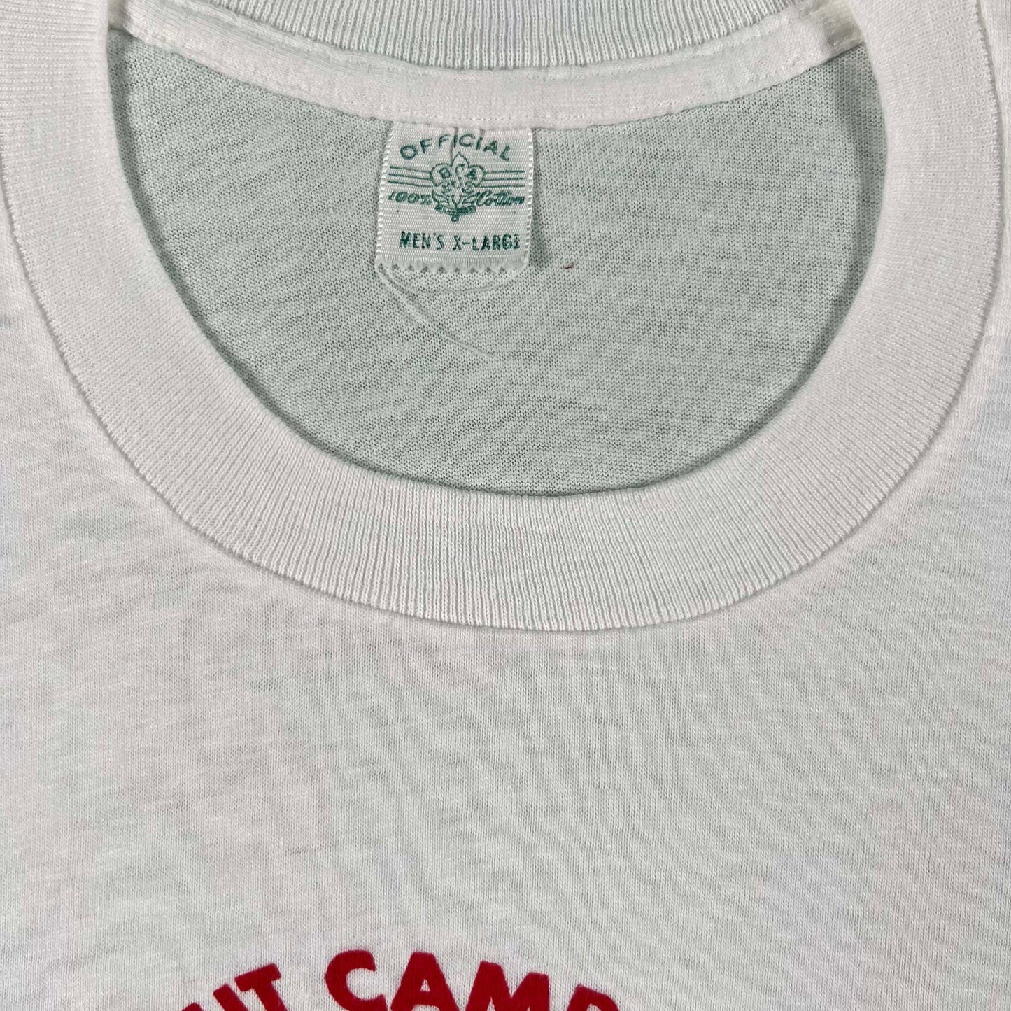 70s Dierks Scout Camp Tee- L