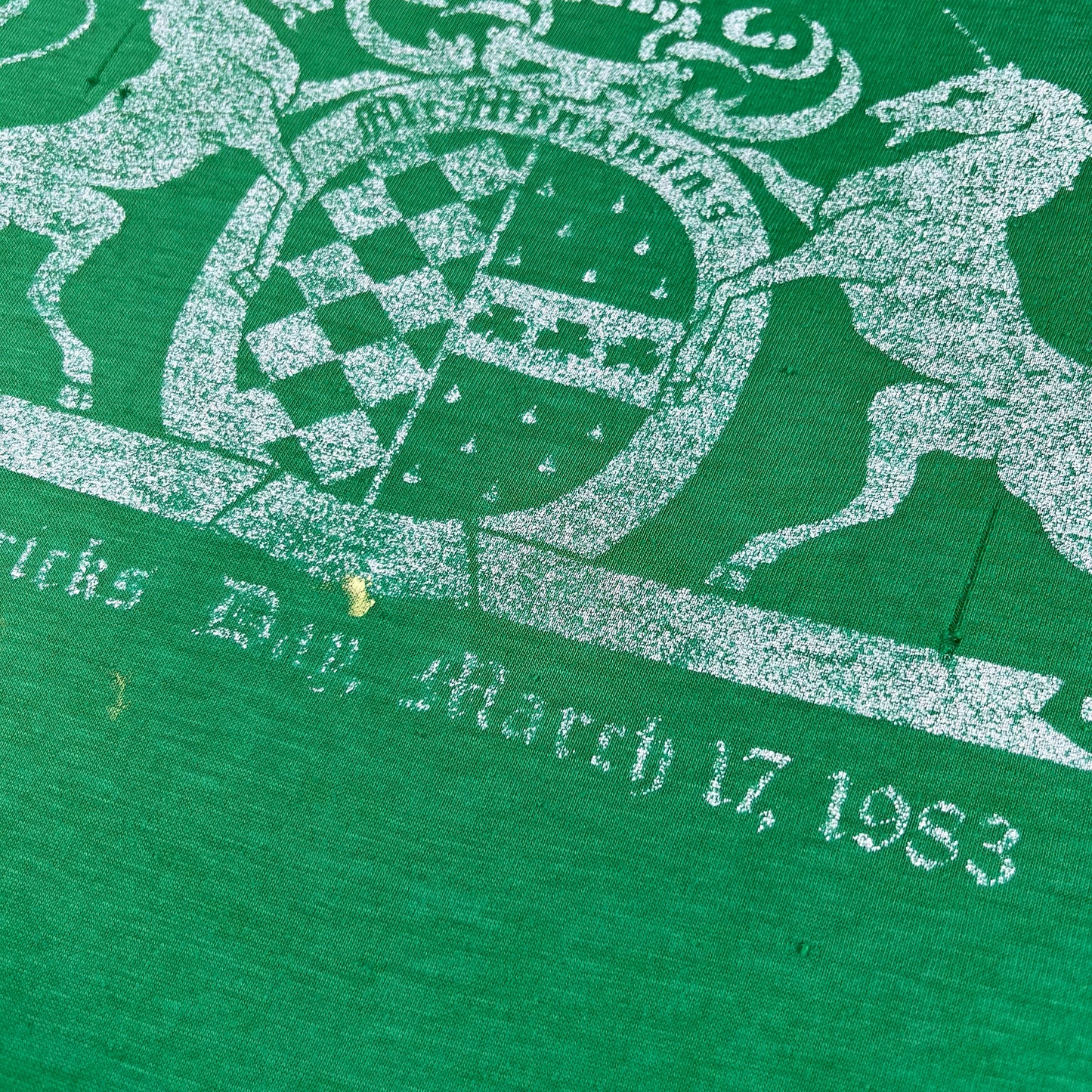 80s Paper Thin McMenamin's St. Paddy's Tee- L