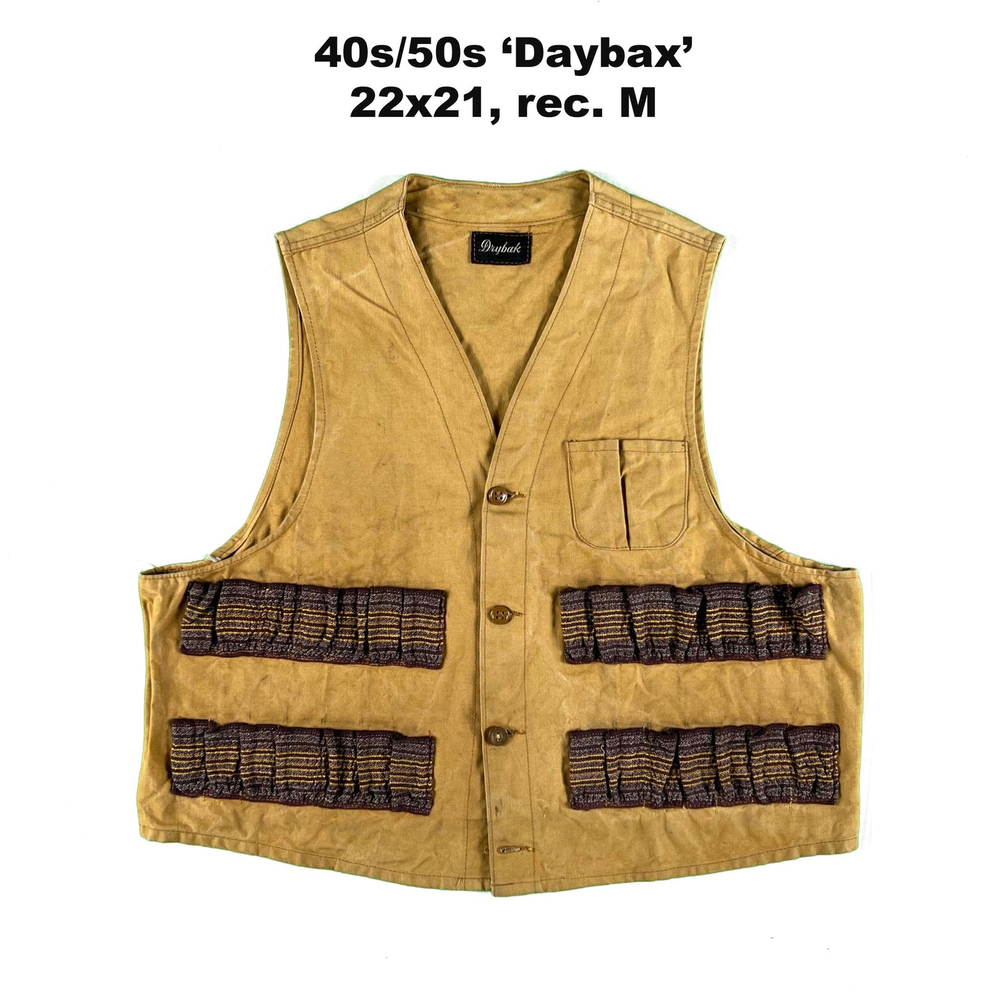 Vintage 50s/60s Hunting Vests- SELECT VEST