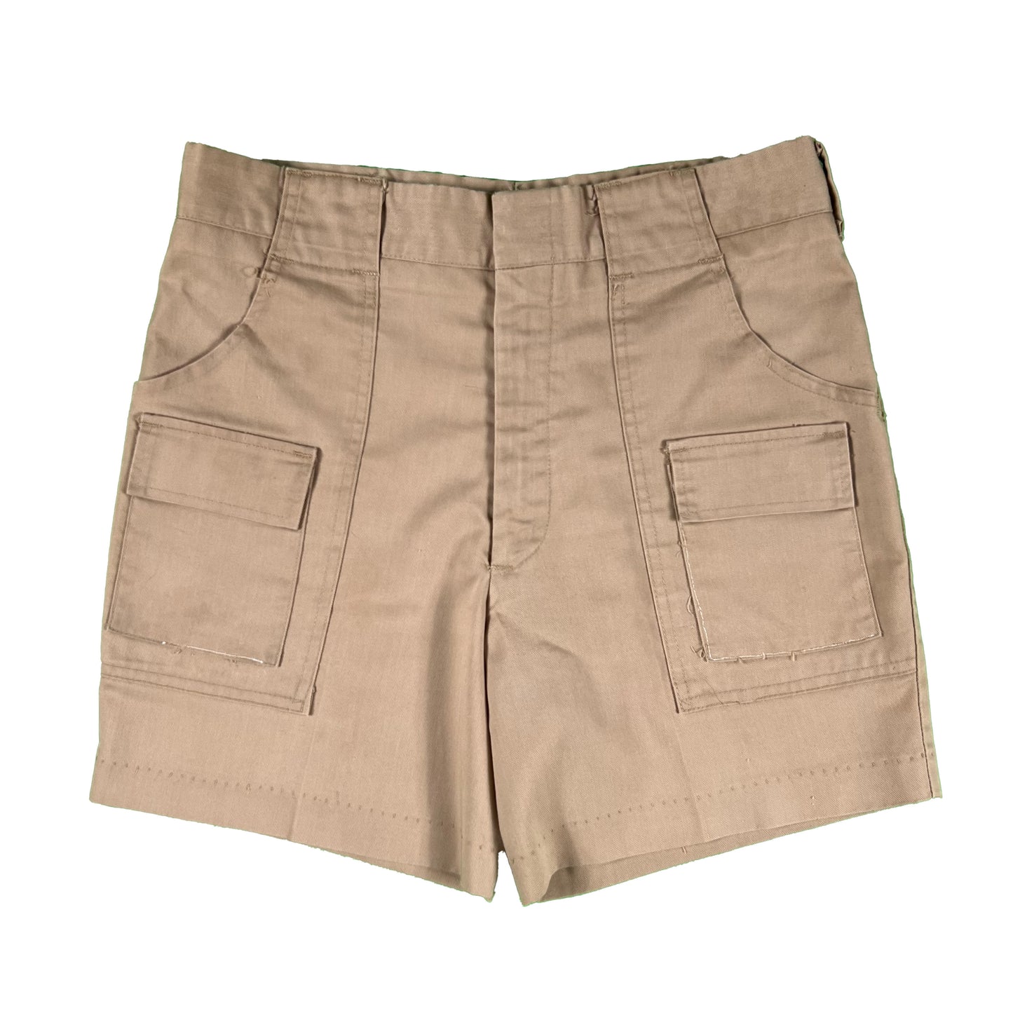 70s Khaki Bush Shorts- 30x5.5