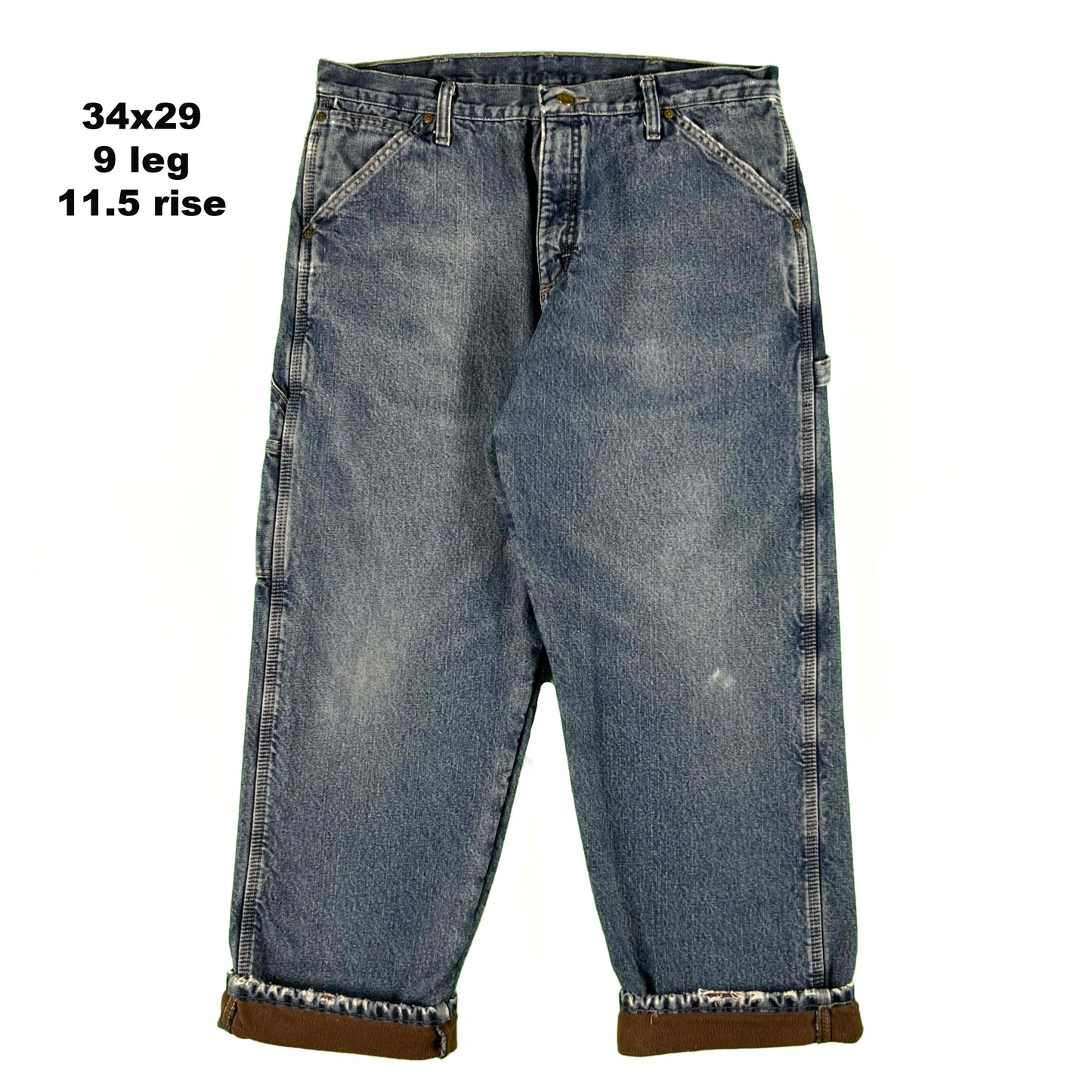 Wrangler Fleece Lined Carpenter Denim- SELECT PAIR