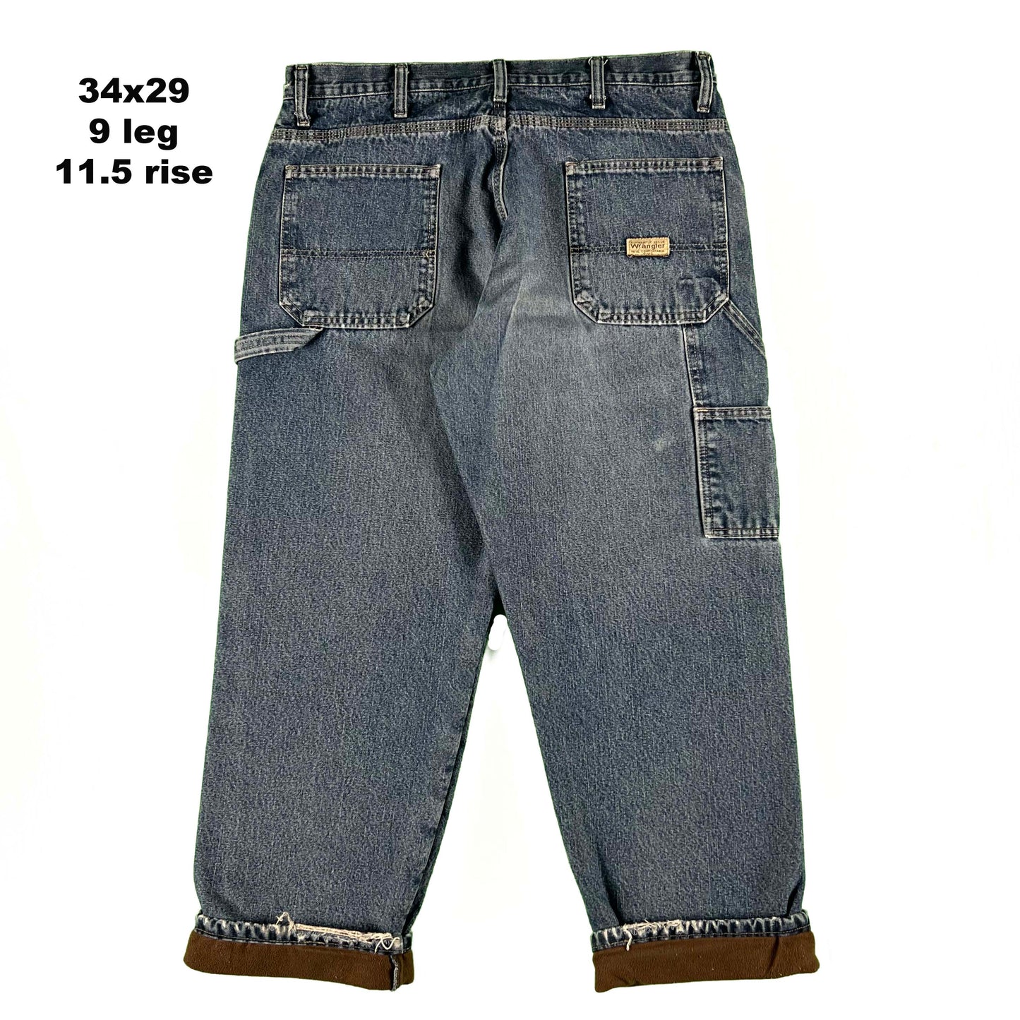 Wrangler Fleece Lined Carpenter Denim- SELECT PAIR