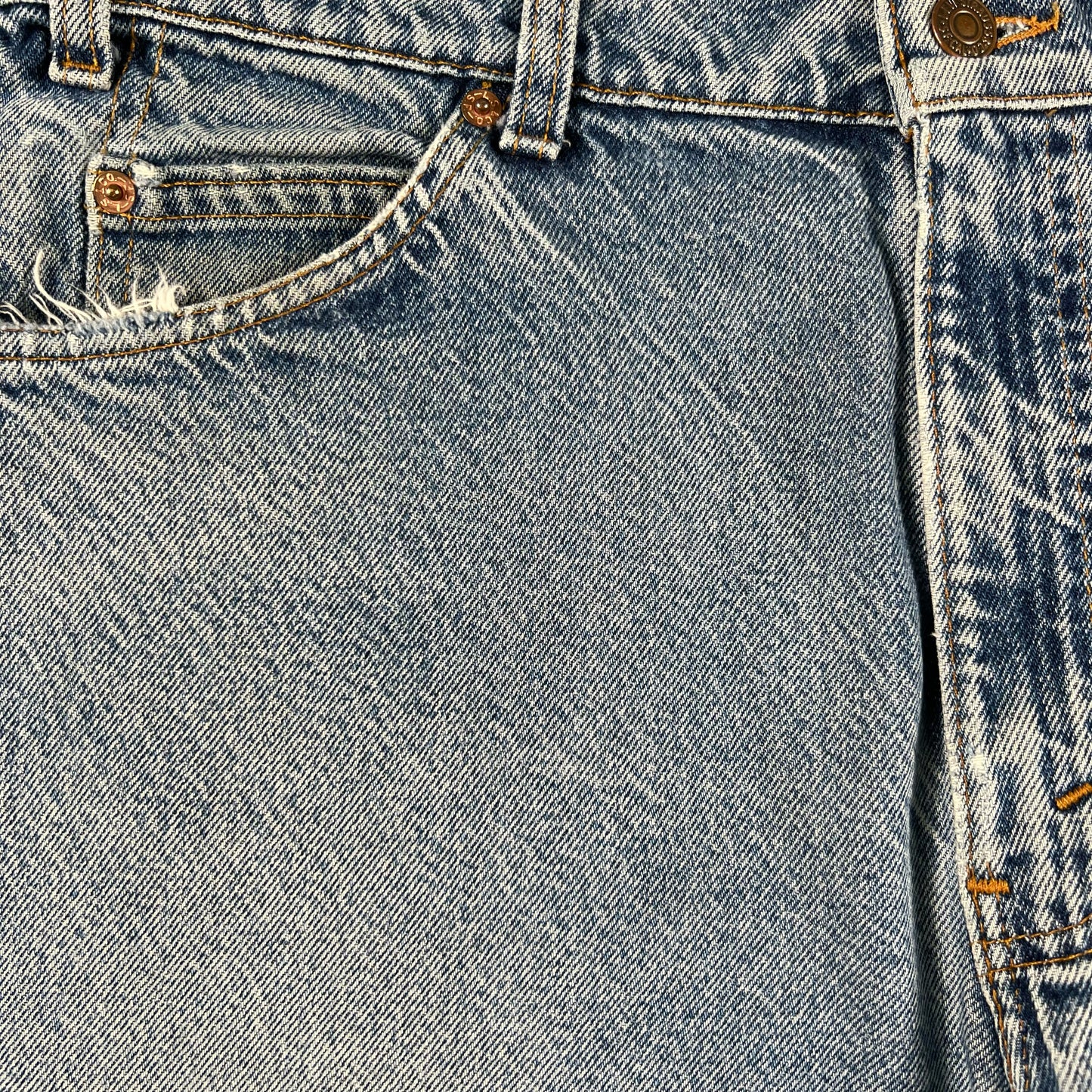 90s Levi's 560 Orange Tab Denim Jorts- 33x8.5