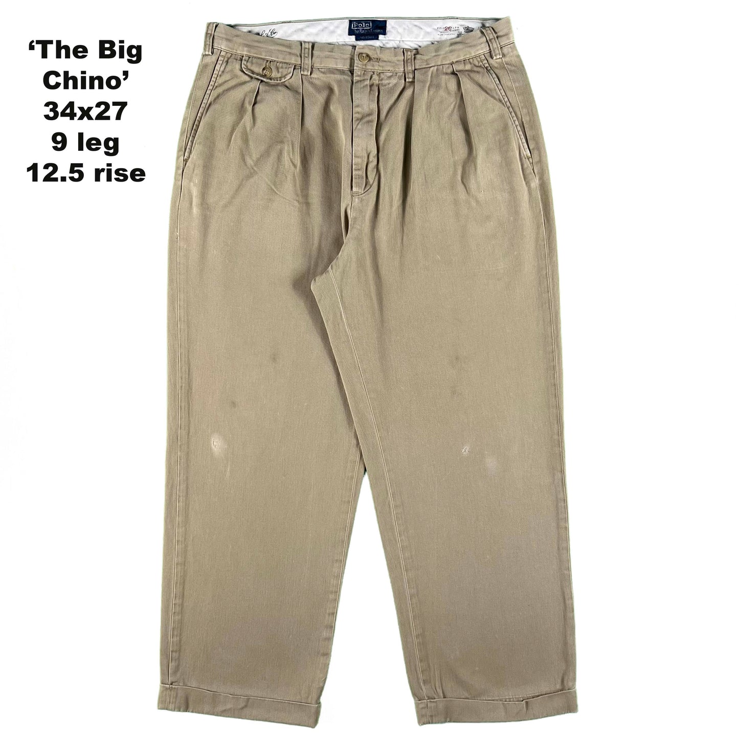 Vintage Polo Ralph Lauren Cotton Chino Pants- SELECT PAIR