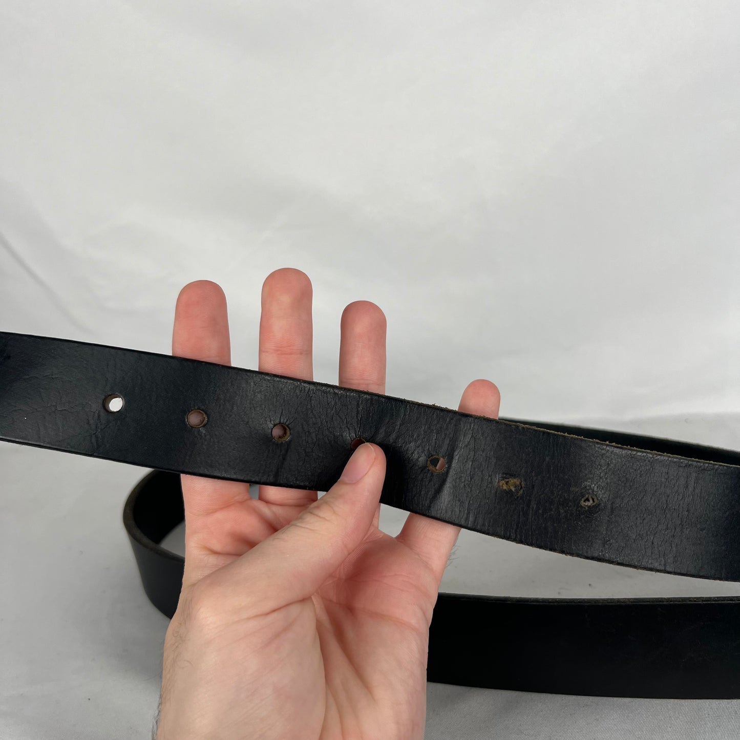 Gap Black Leather Belt- 38"-42"
