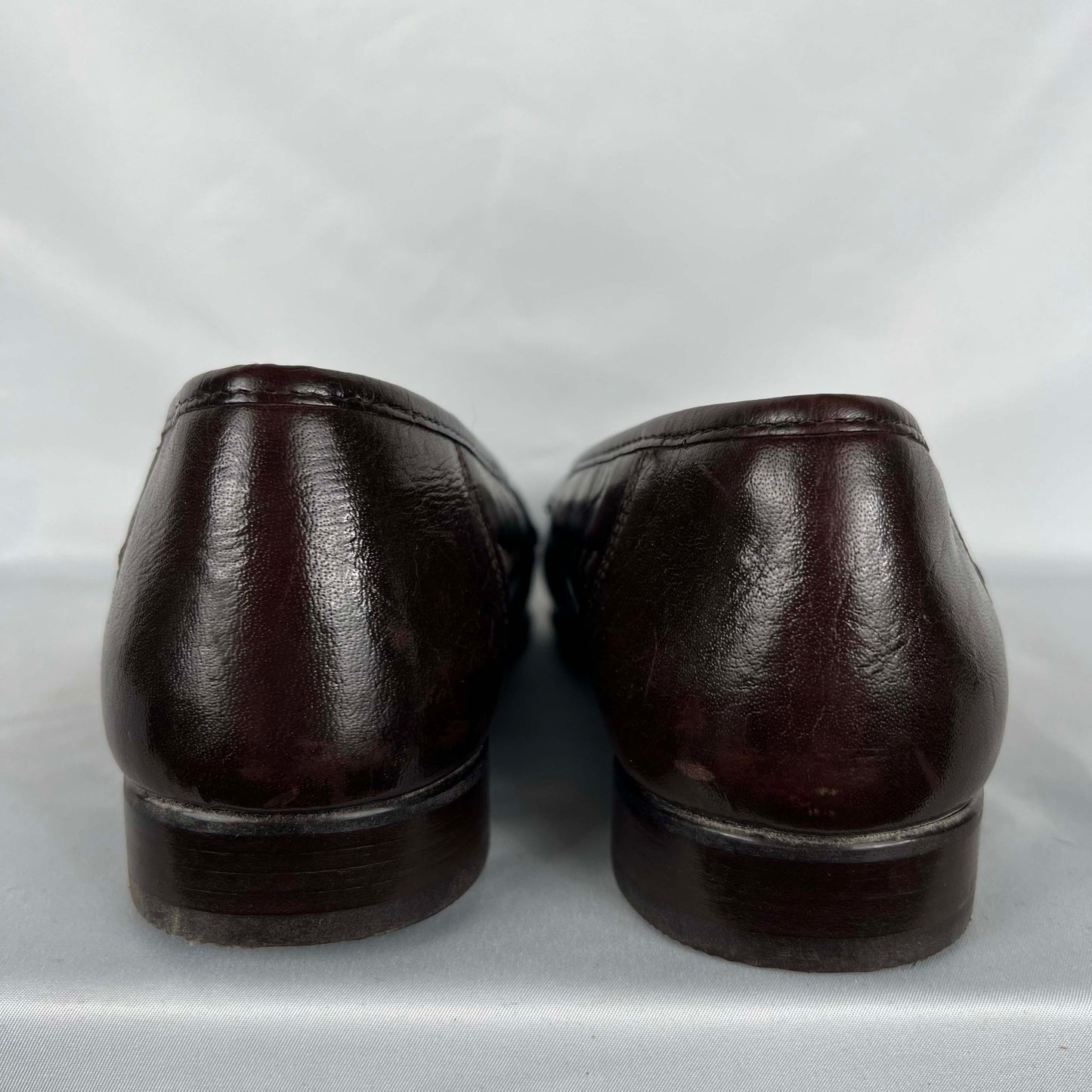 80s Made in Italy Deep Brown Leather Tassel Loafers- M's 9.5, W's 11