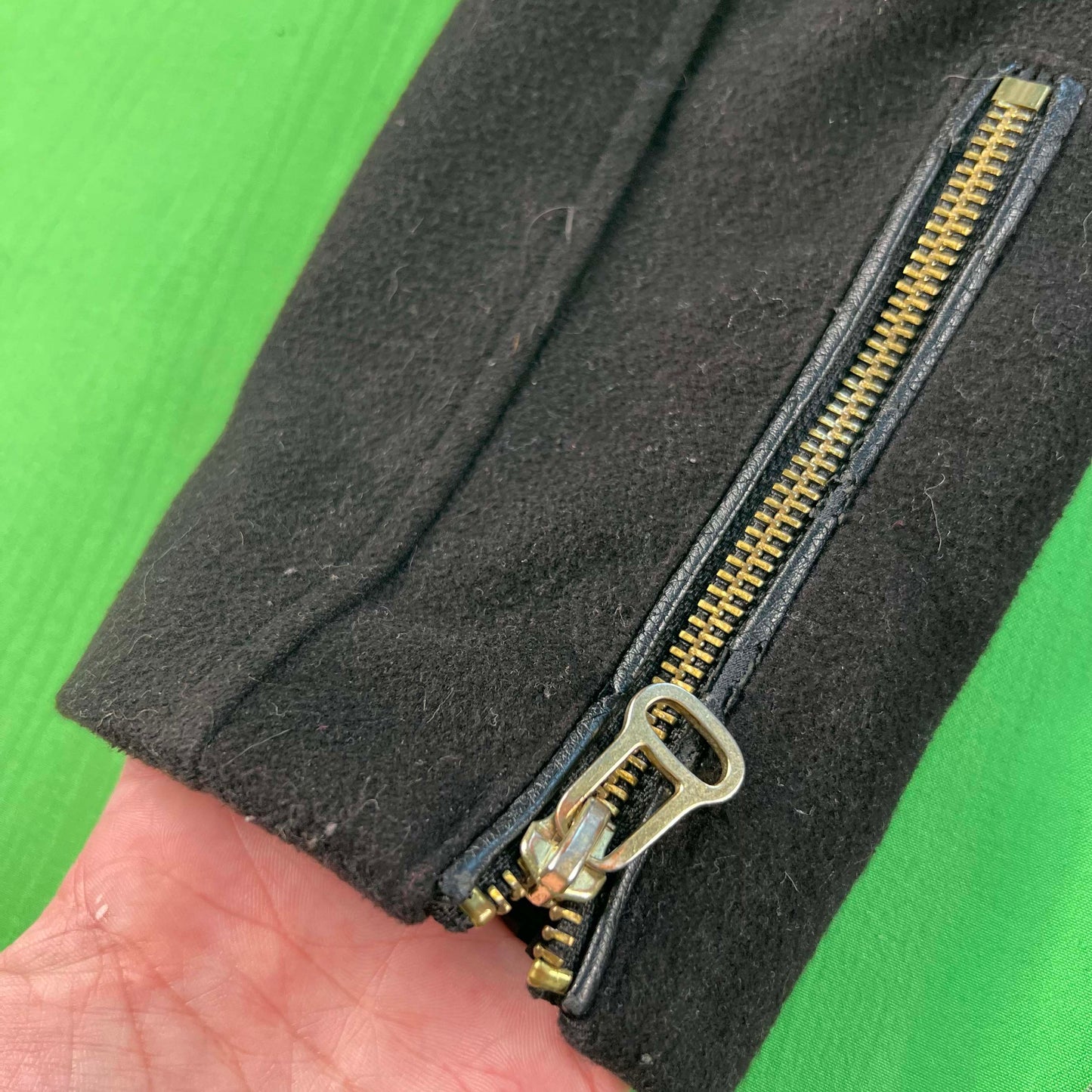 90s/00s Studded Custom Camo Punk Jacket- S