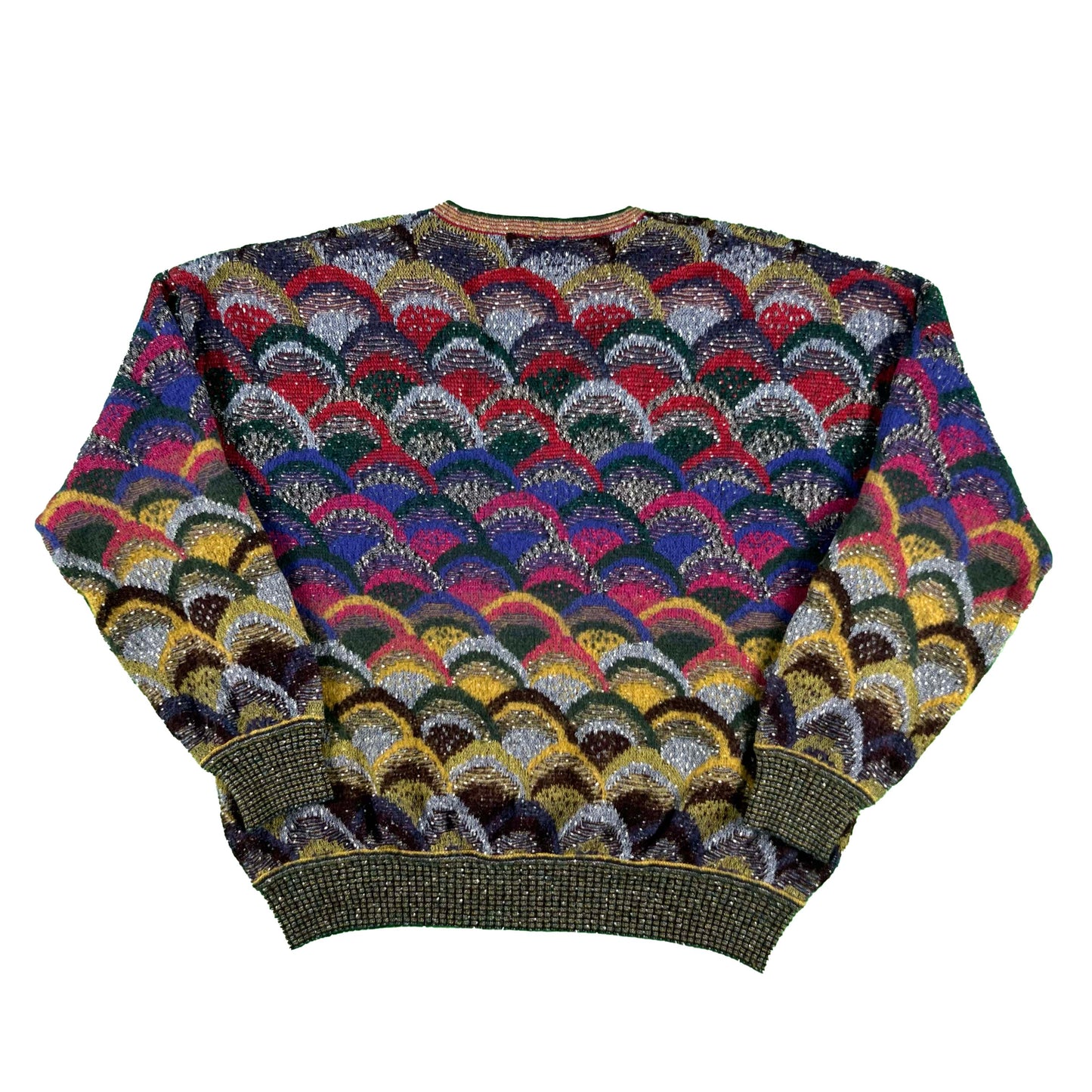 80s Norm Thompson Bubbly Knit Sweater- L