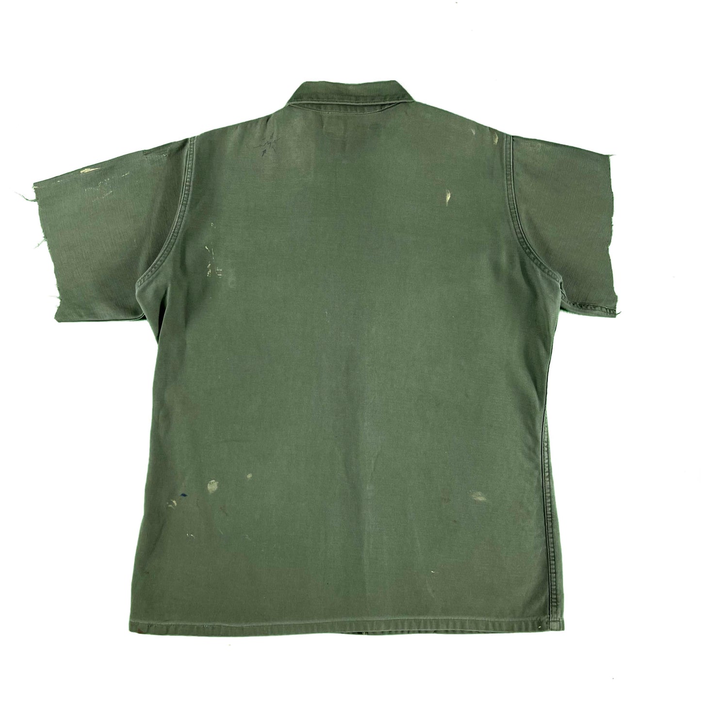 60s OG-107 Short Sleeve Painter's Shirt- XL