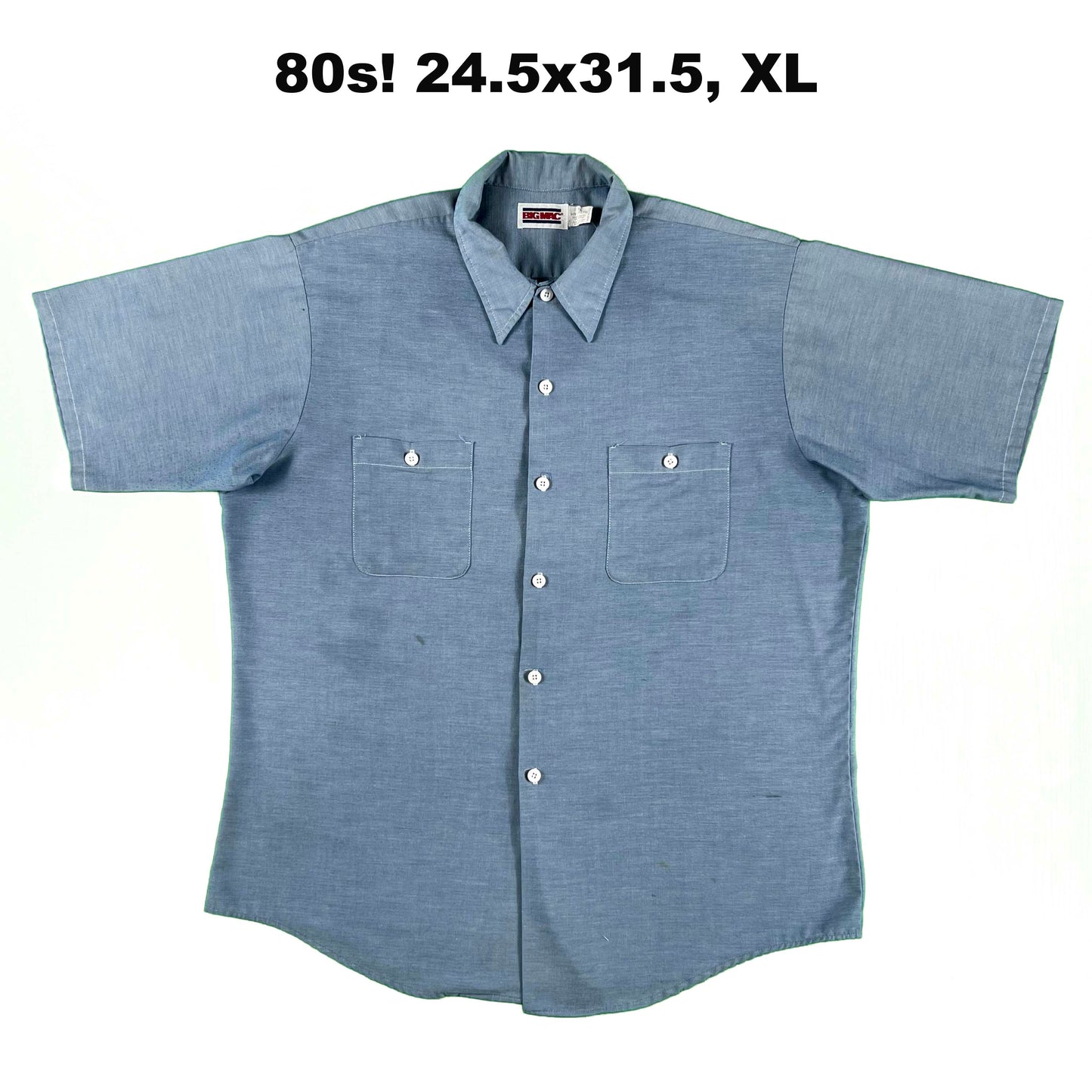 60s/70s Big Mac Chambray Shirts- SELECT SHIRT