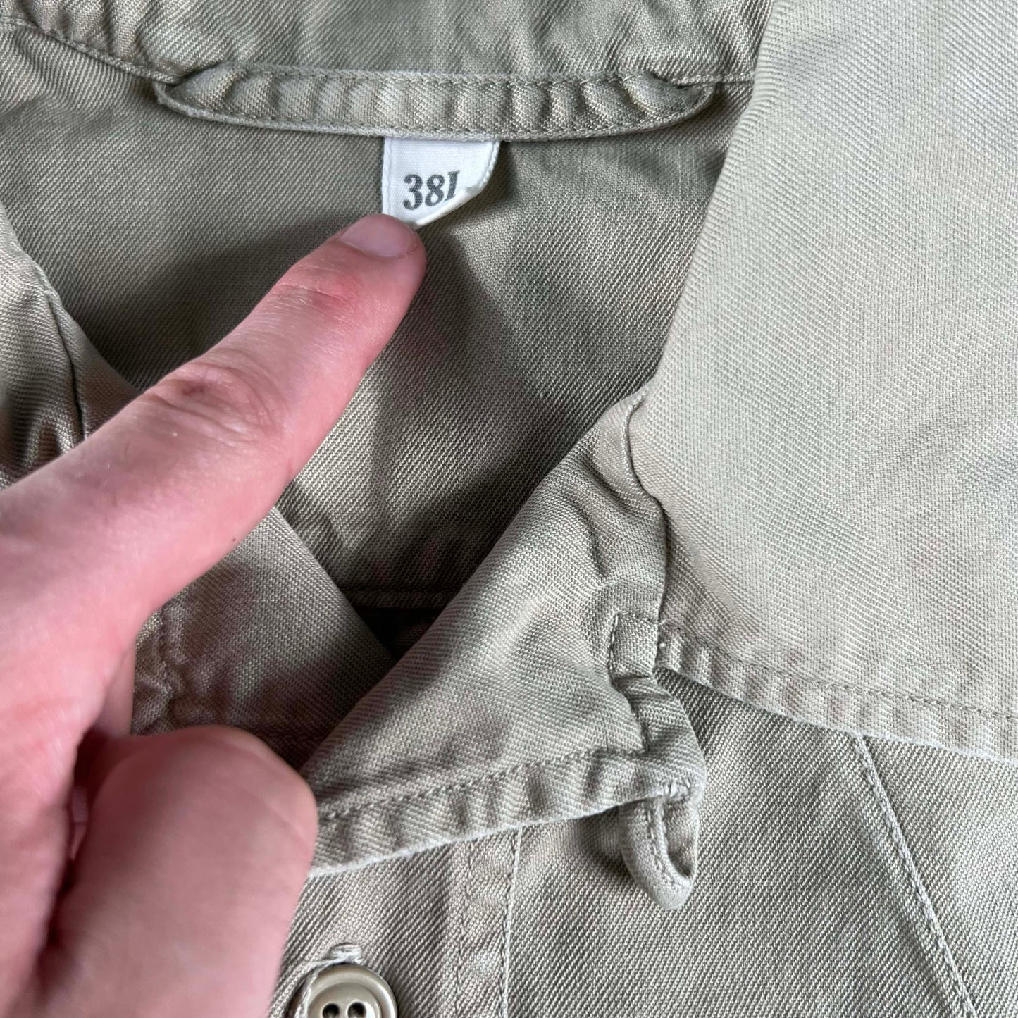50s US Army Tan Tropical Jacket- S