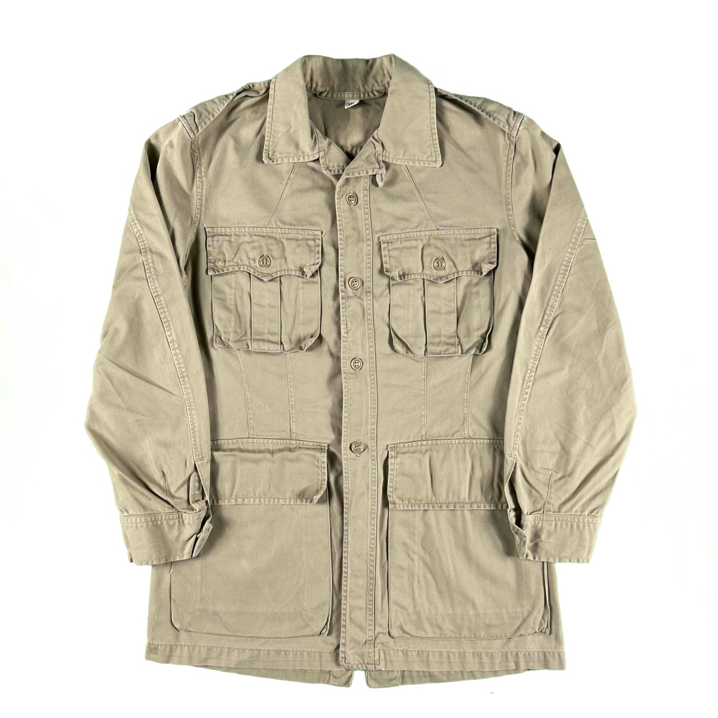 50s US Army Tan Tropical Jacket- S