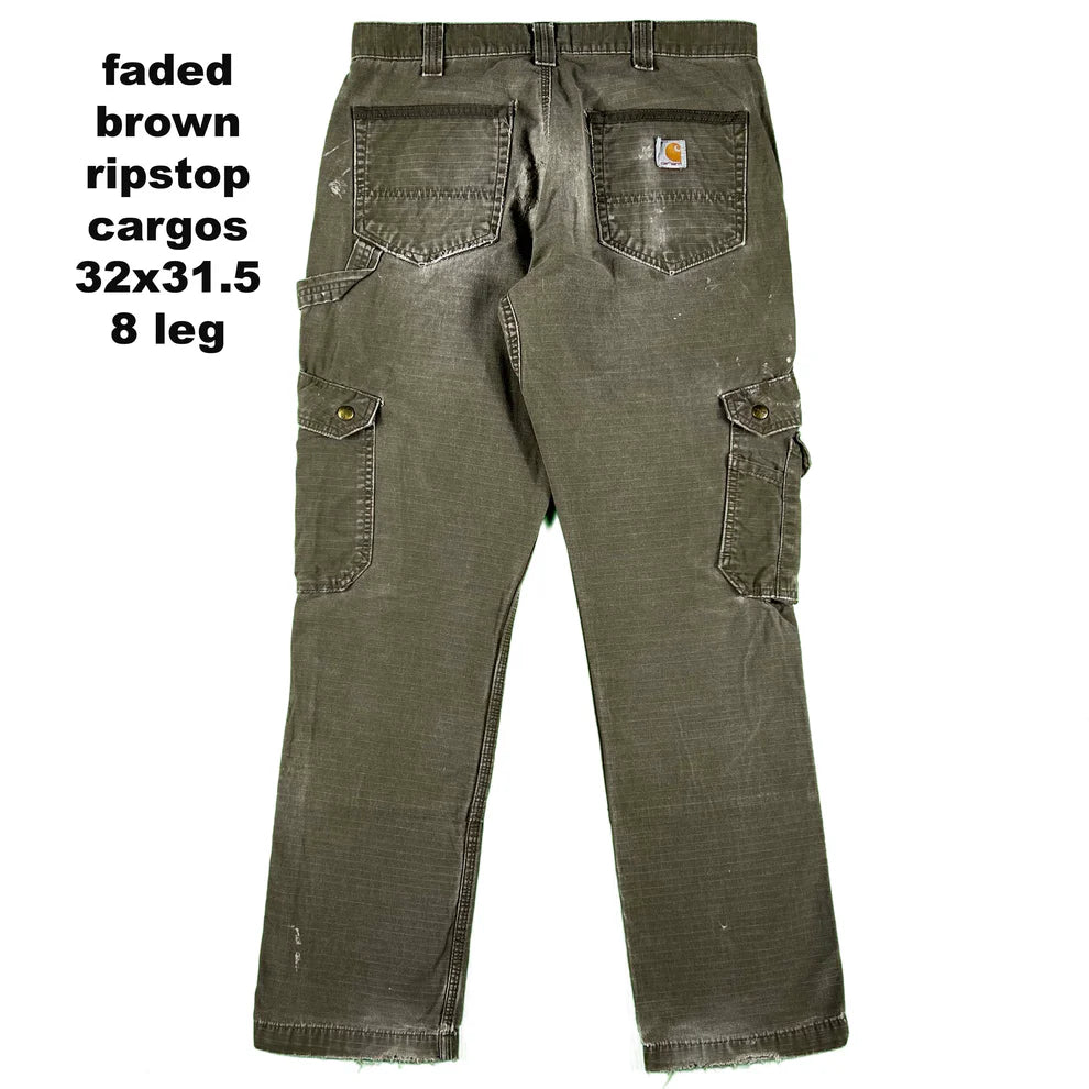 Carhartt Ripstop Cargo Carpenter Pants- SELECT PAIR