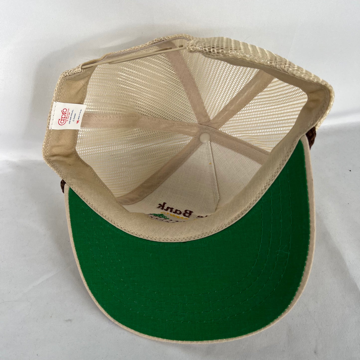 80s Munich North Dakota Bank Trucker Hat