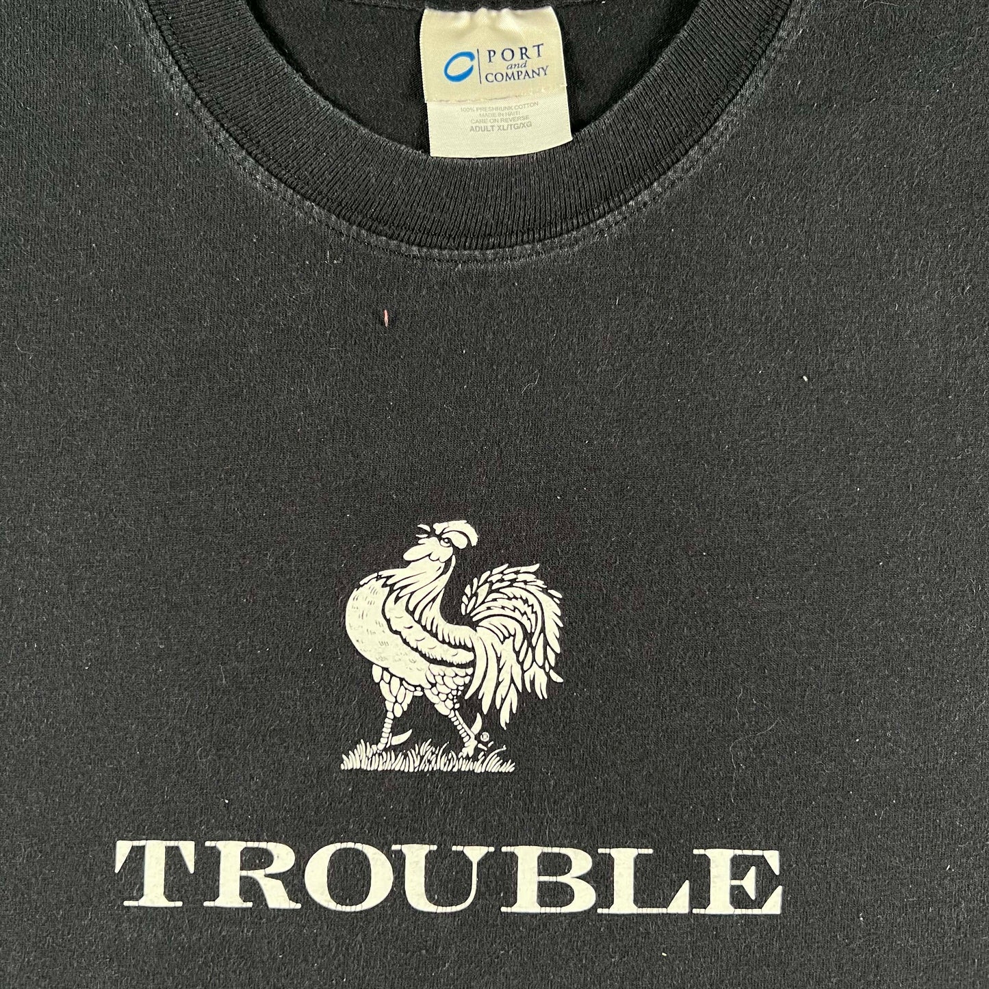 00s Cock Trouble Tee- XL