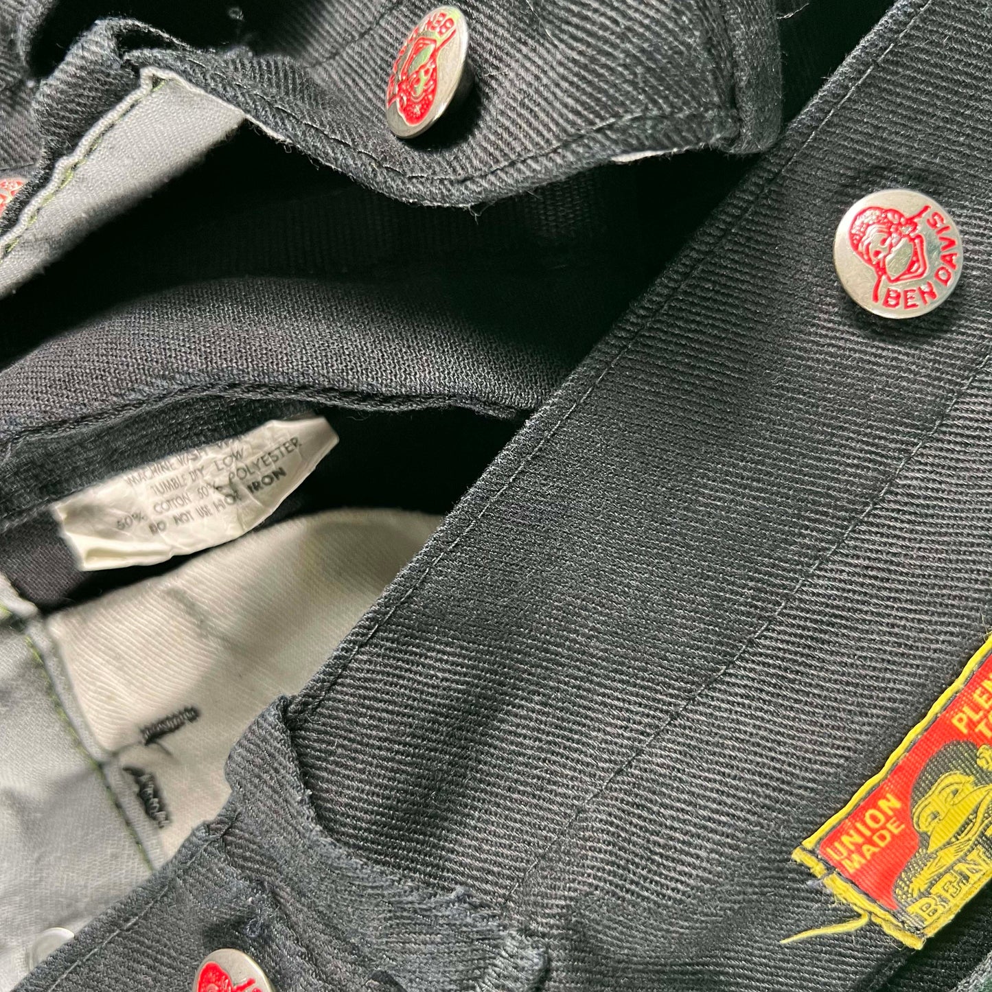 70s/80s Ben Davis Yellow Tag Work Pants- 26x26