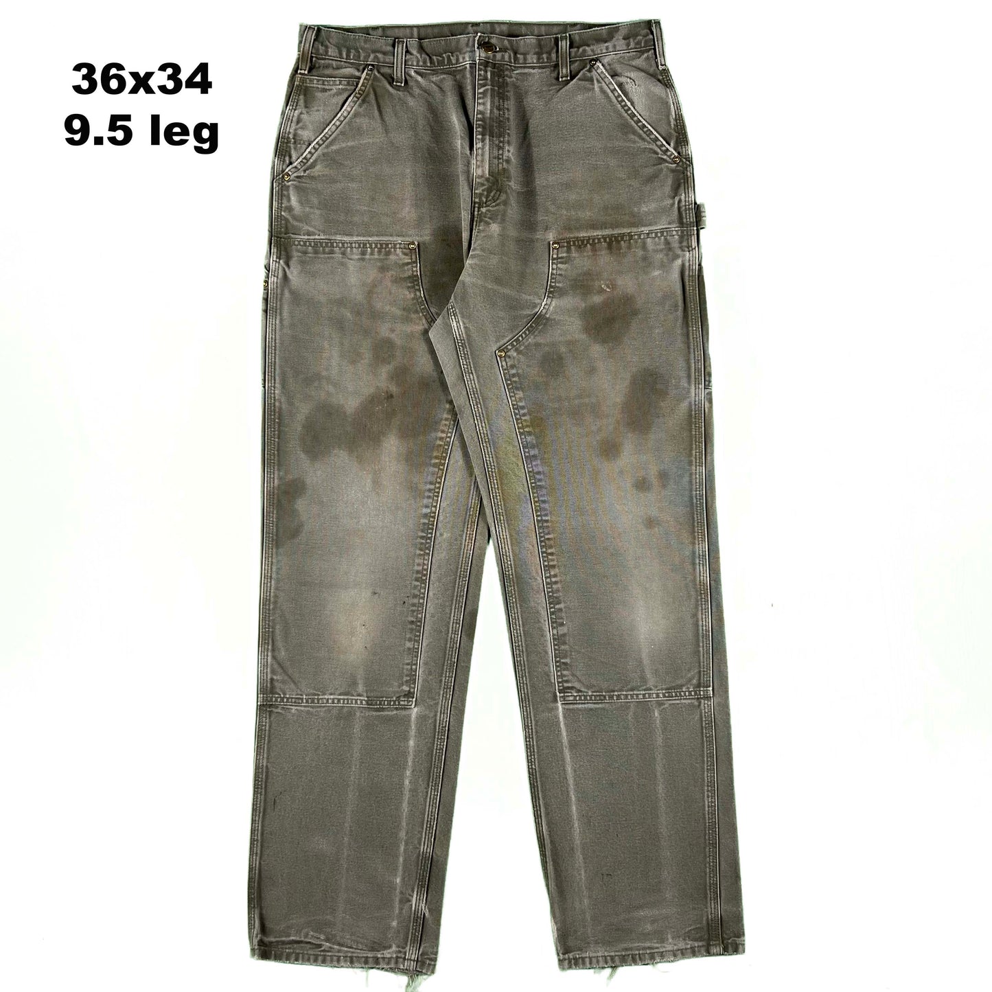 Carhartt Moss Green Double Knees- SELECT PAIR