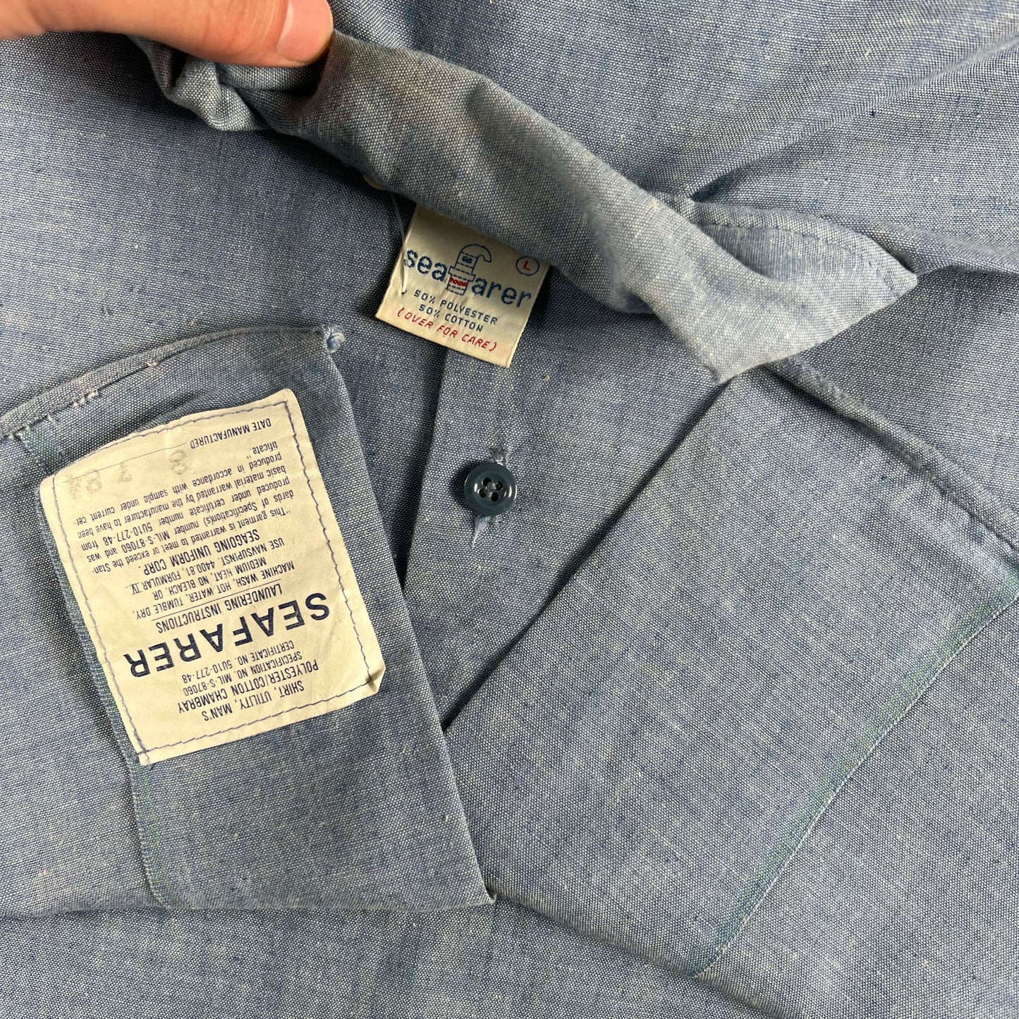 60s/70s Big Mac Chambray Shirts- SELECT SHIRT