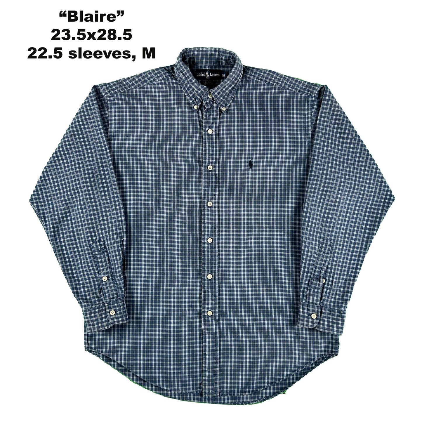 Vintage Ralph Lauren 100% Cotton Button Up Shirts- SELECT SHIRT