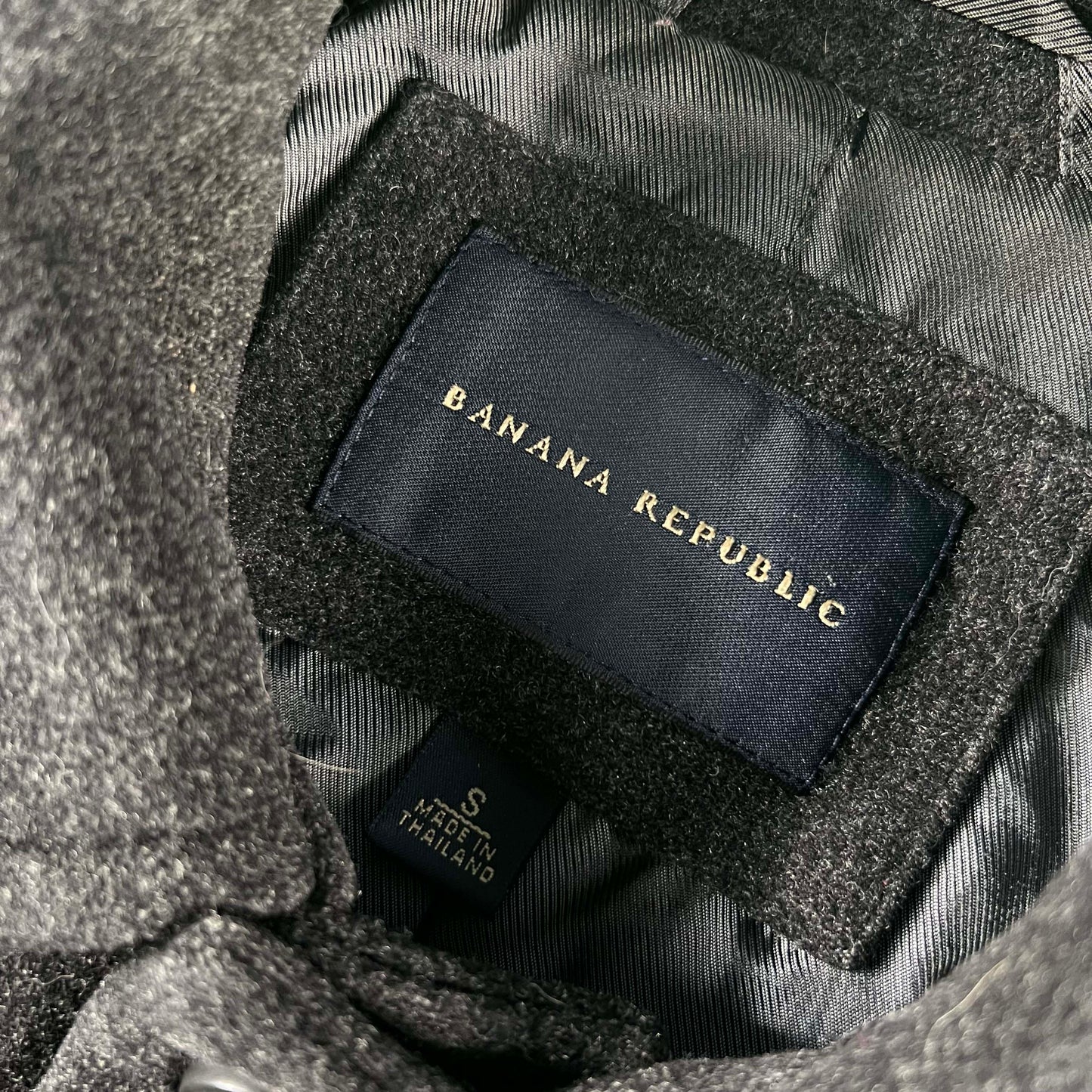 2006 Banana Republic Dark Grey Wool Coat- S