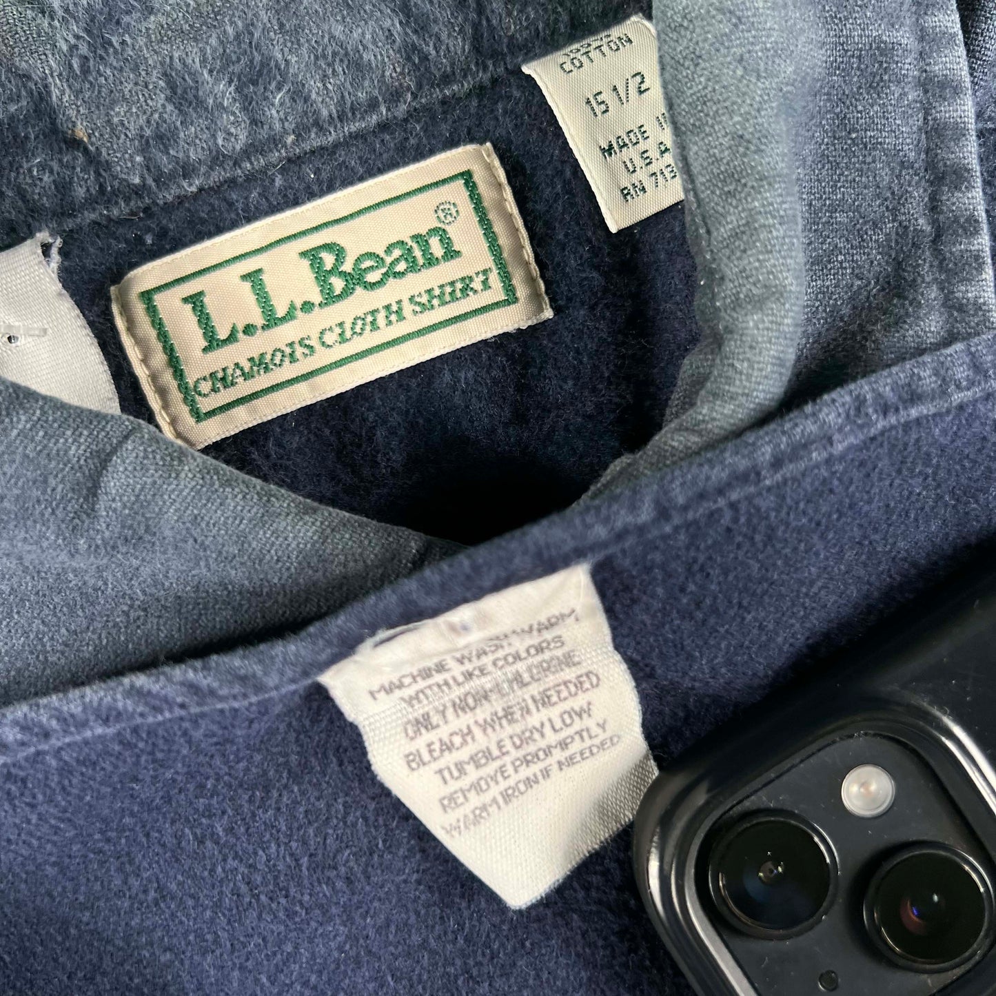 Vintage 100% Cotton L.L. Bean Chamois Shirts- SELECT SHIRT