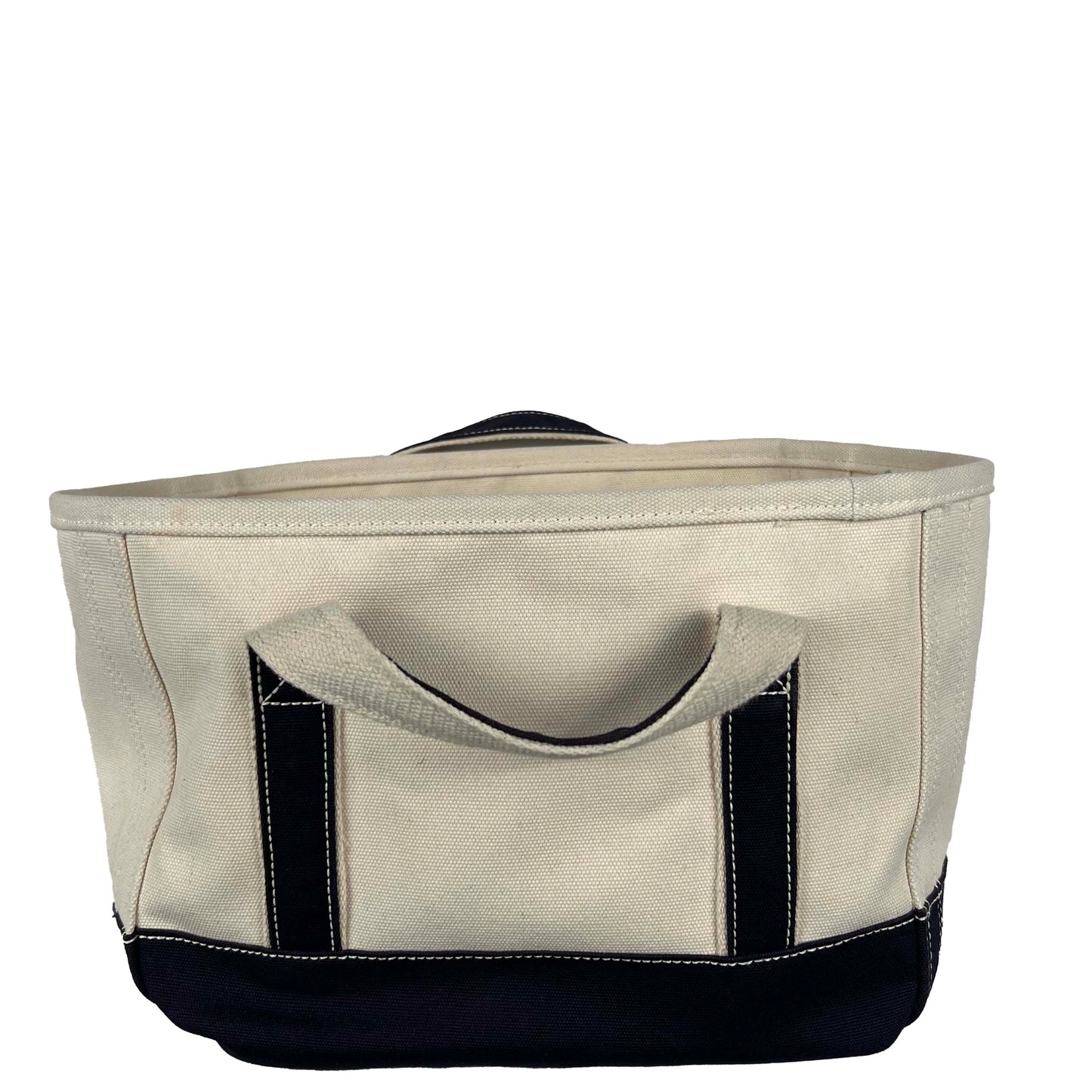 Lands End Wide Body Canvas Tote Bag