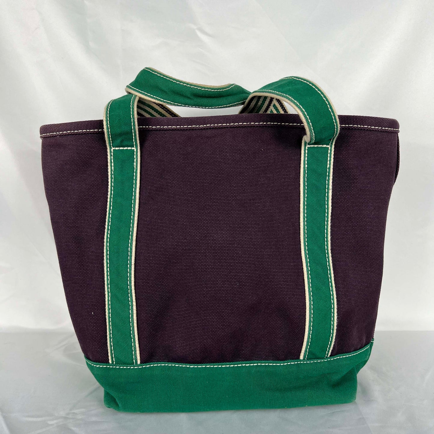 Lands' End Two Tone 'SPK' Canvas Tote Bag