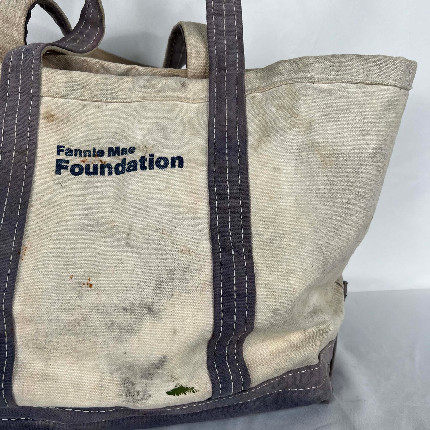 90s Sun Faded & Beat Up Canvas Tote Bag