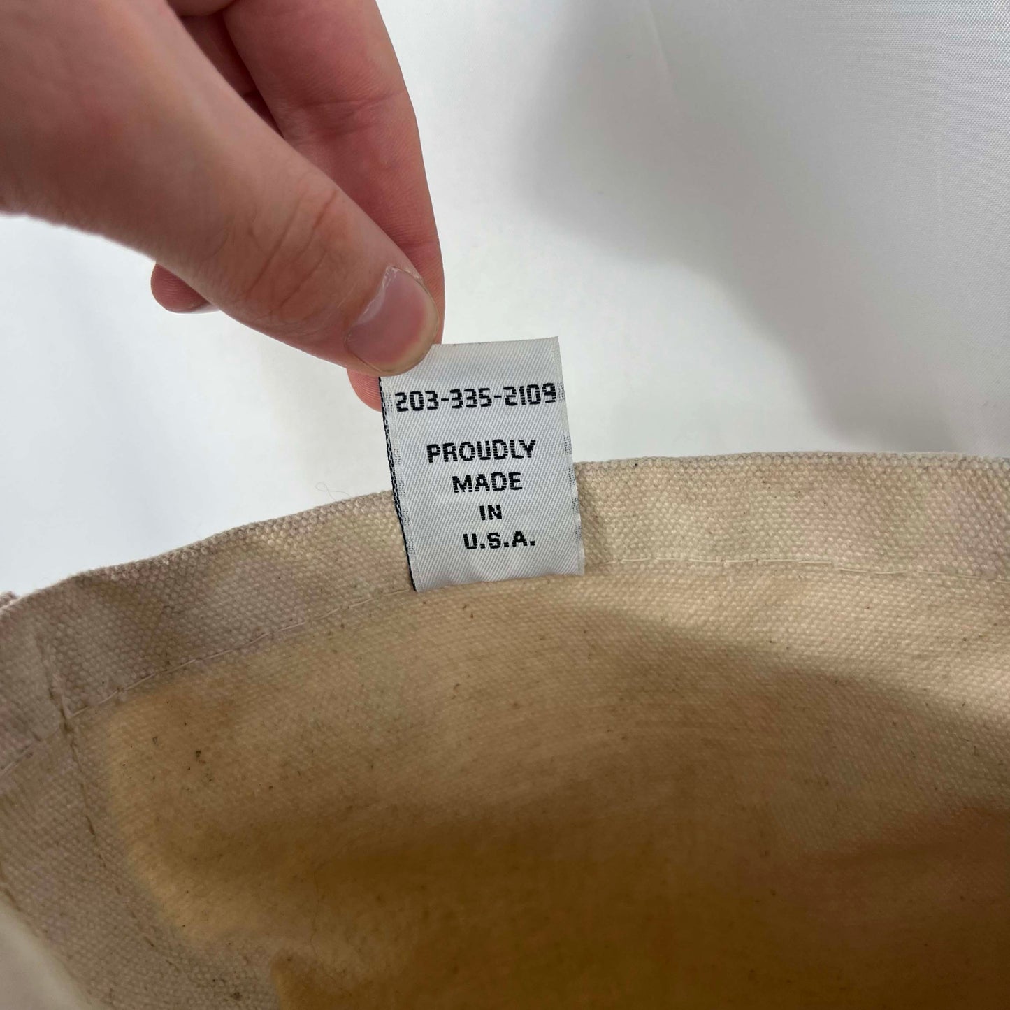 90s Beat Up Charles Schwab Canvas Tote Bag