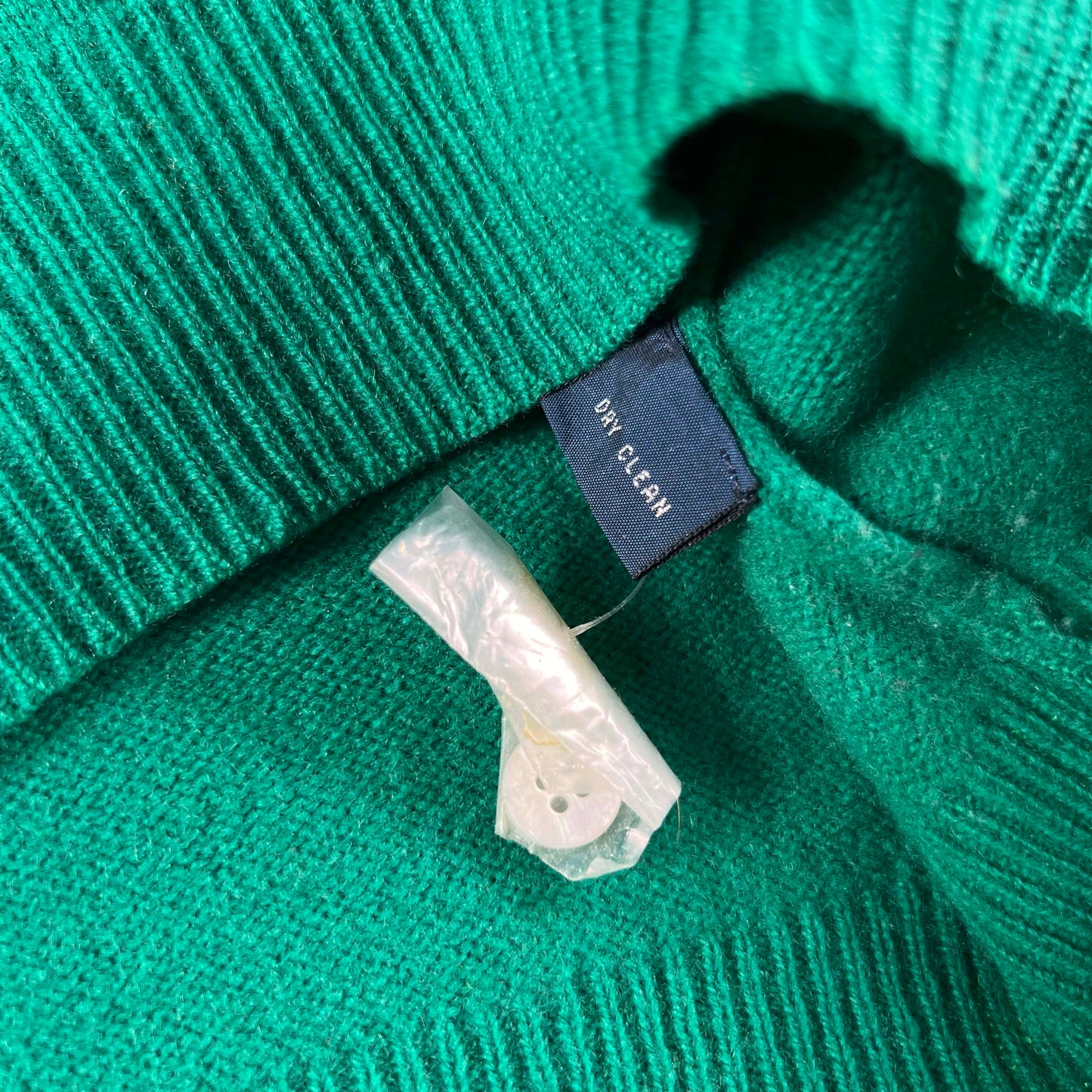 90s Polo Ralph Lauren Lambswool Collared Sweater- L