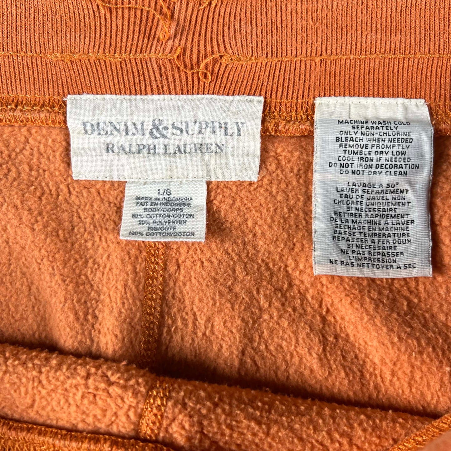 Ralph Lauren Denim & Supply Cargo Sweat Shorts- L