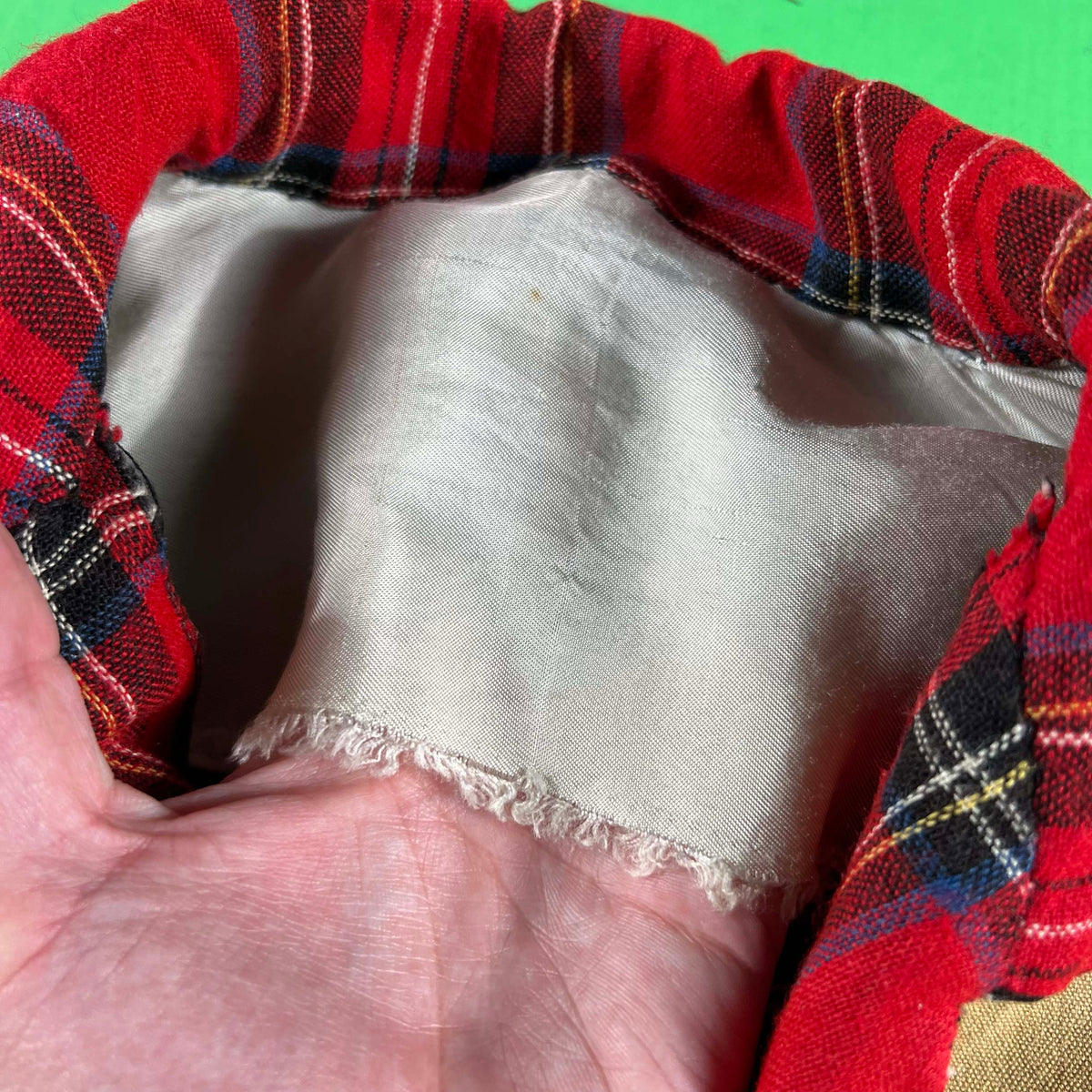 40s/50s 'American Field' Hunting Vest + Red Plaid Flannel- XL