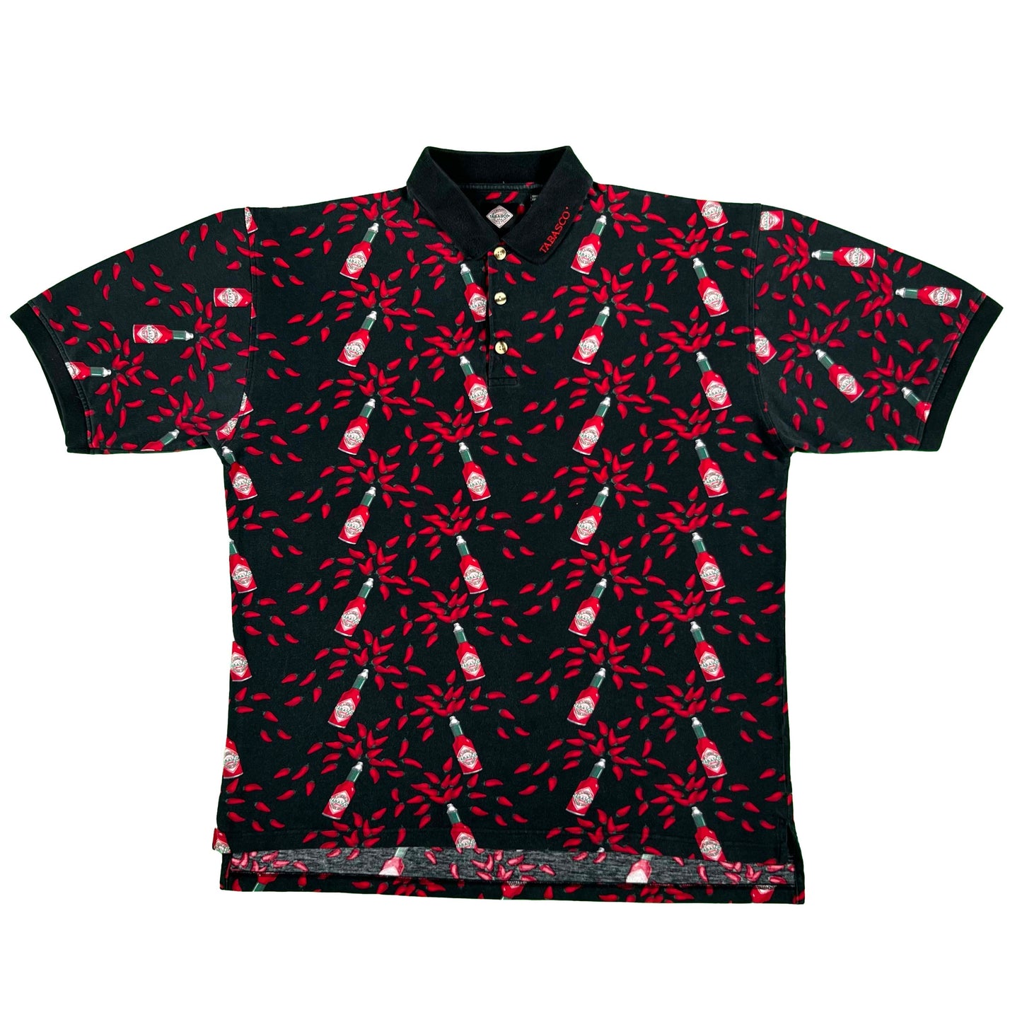90s Tabasco Polo Shirt- XL