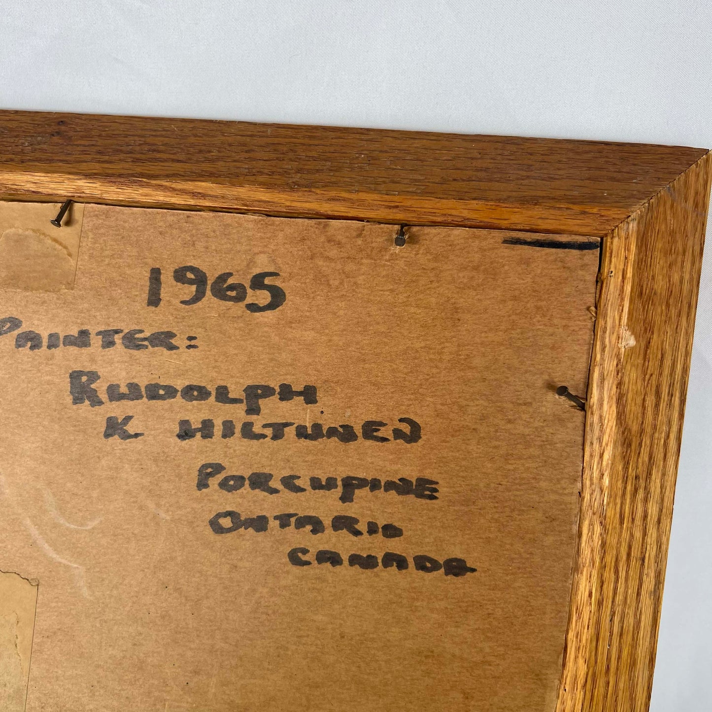1965 Framed Coastal Oil Paintings