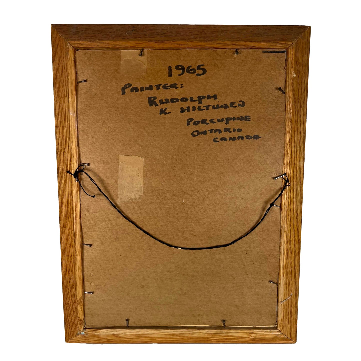 1965 Framed Coastal Oil Paintings