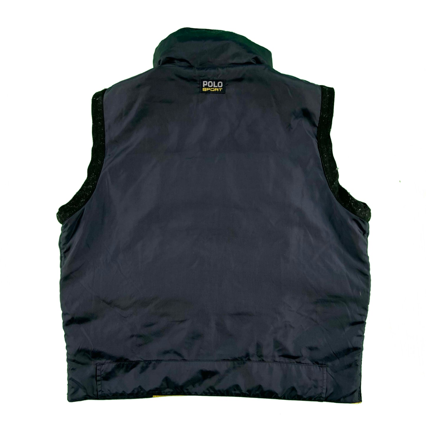 90s Reversible Polo Sport Vest- M