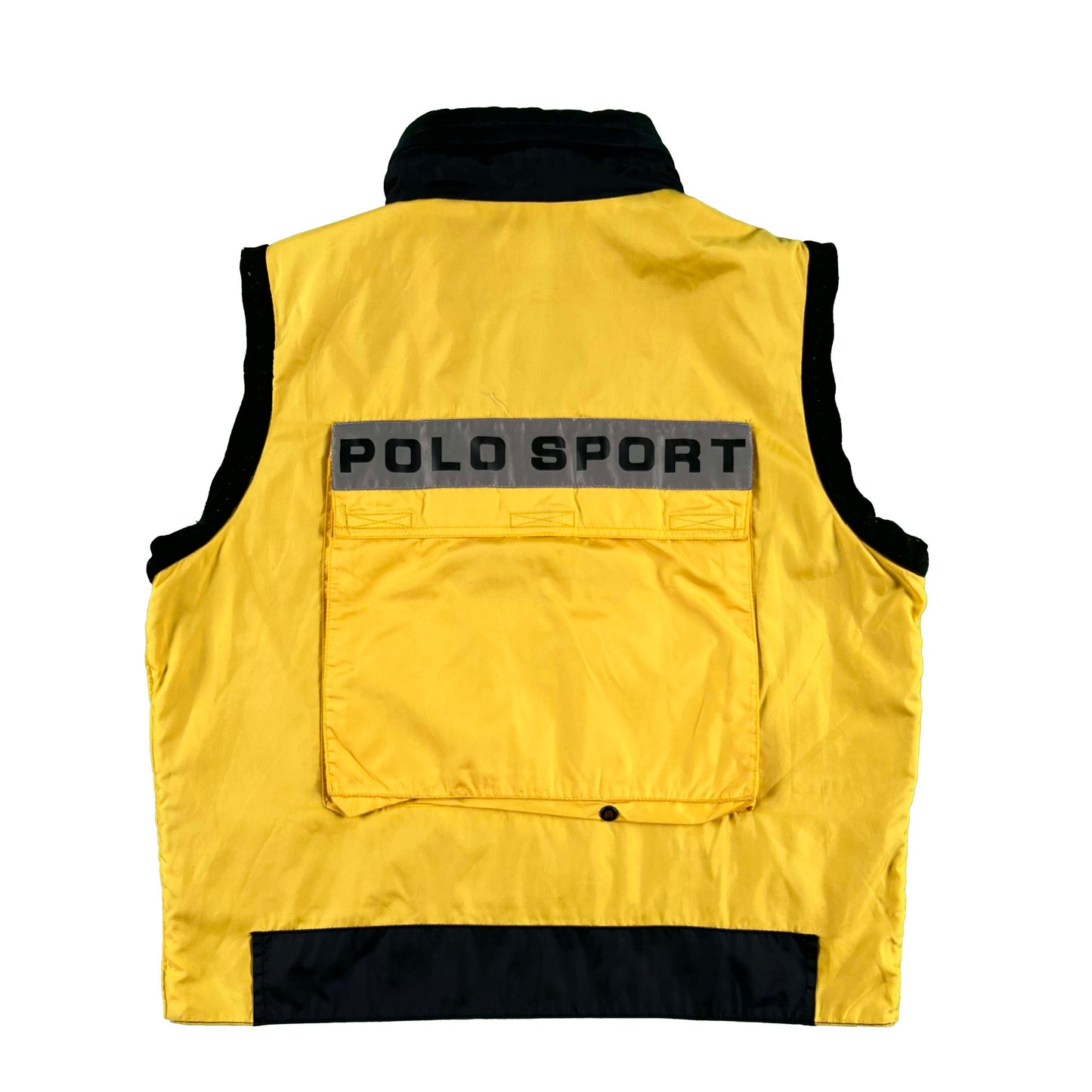 90s Reversible Polo Sport Vest- M