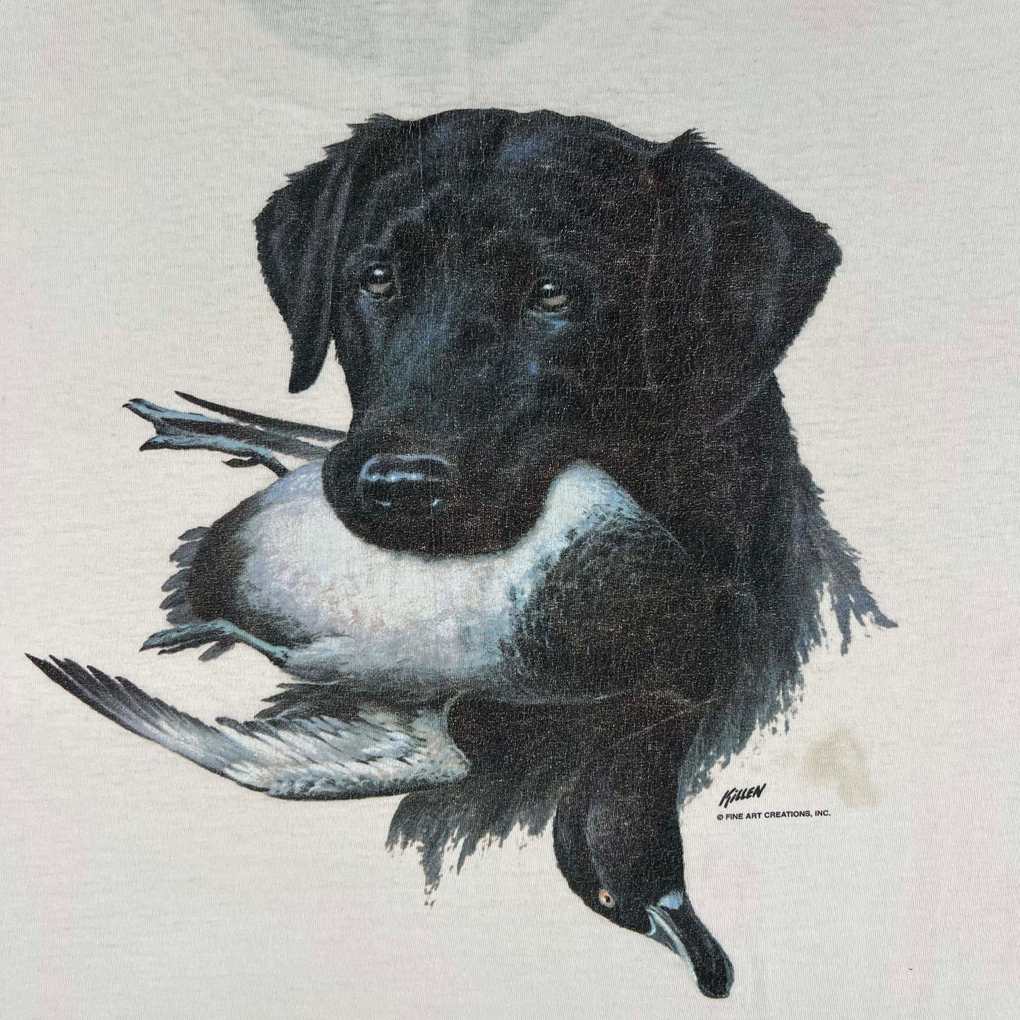 90s Dog & Waterfowl Pocket Tee- XL