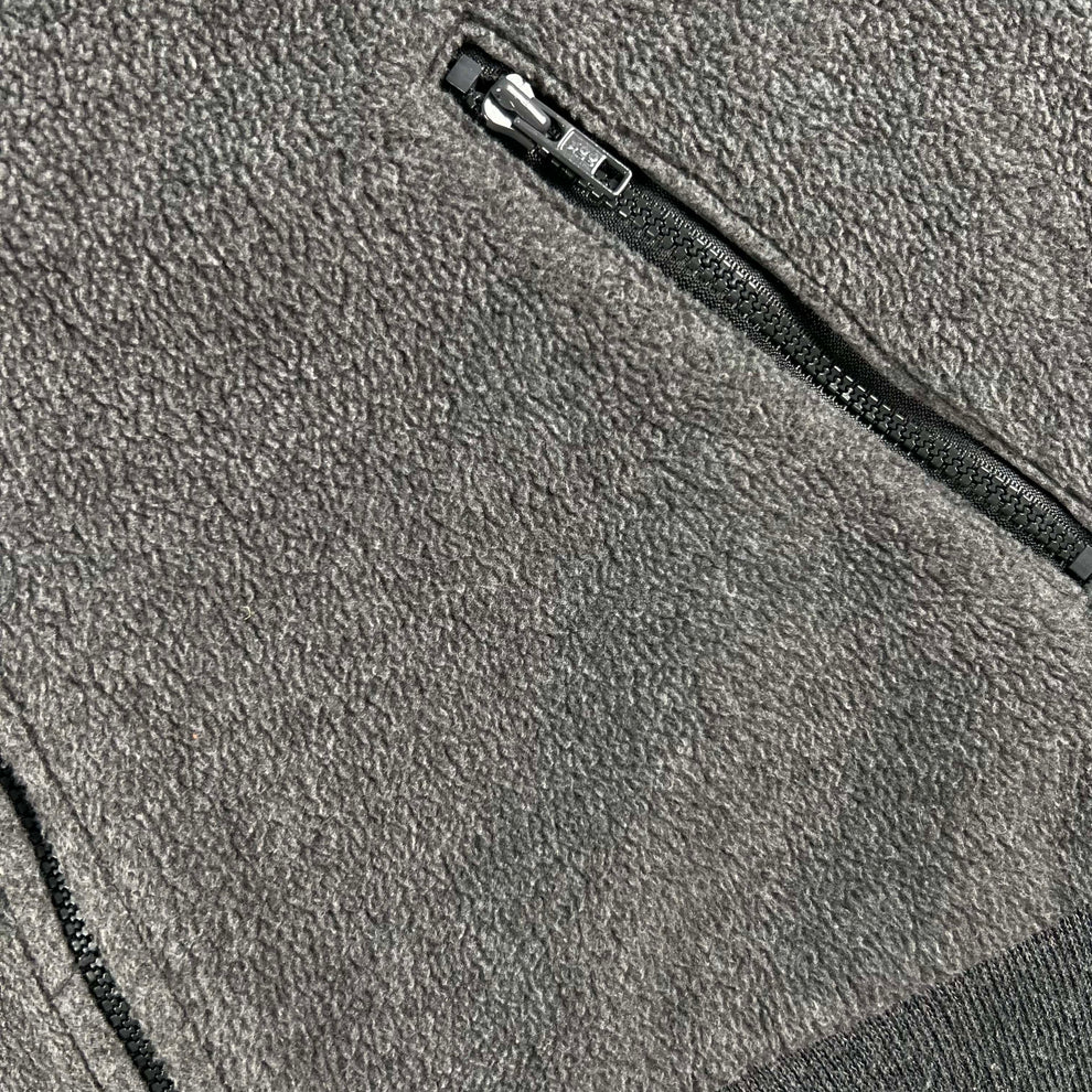 90s Lands' End Deep Pile Fleece Jacket- M