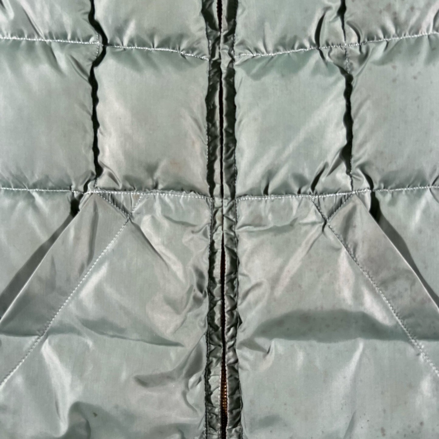 60s Matcha Eddie Bauer Goose Down Vest- M