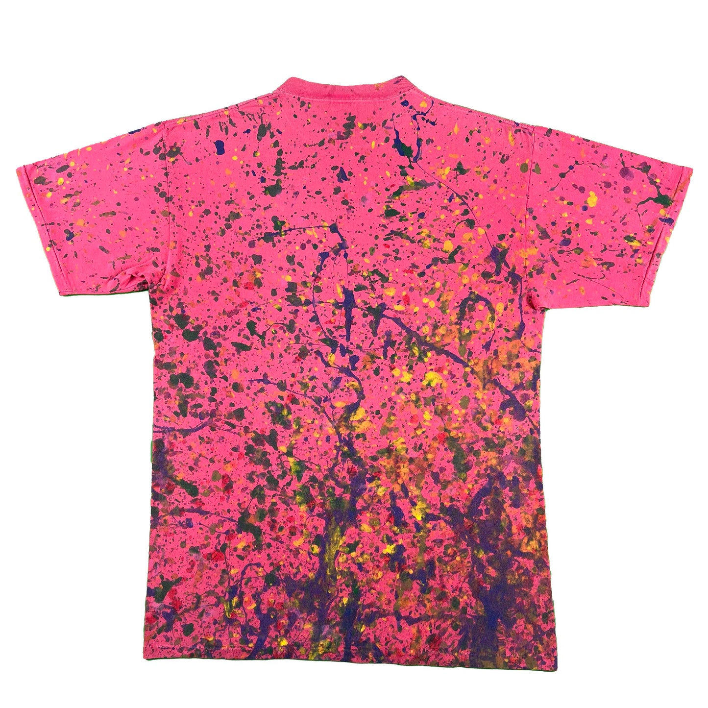 90s Avia Paint Covered Tee- XL