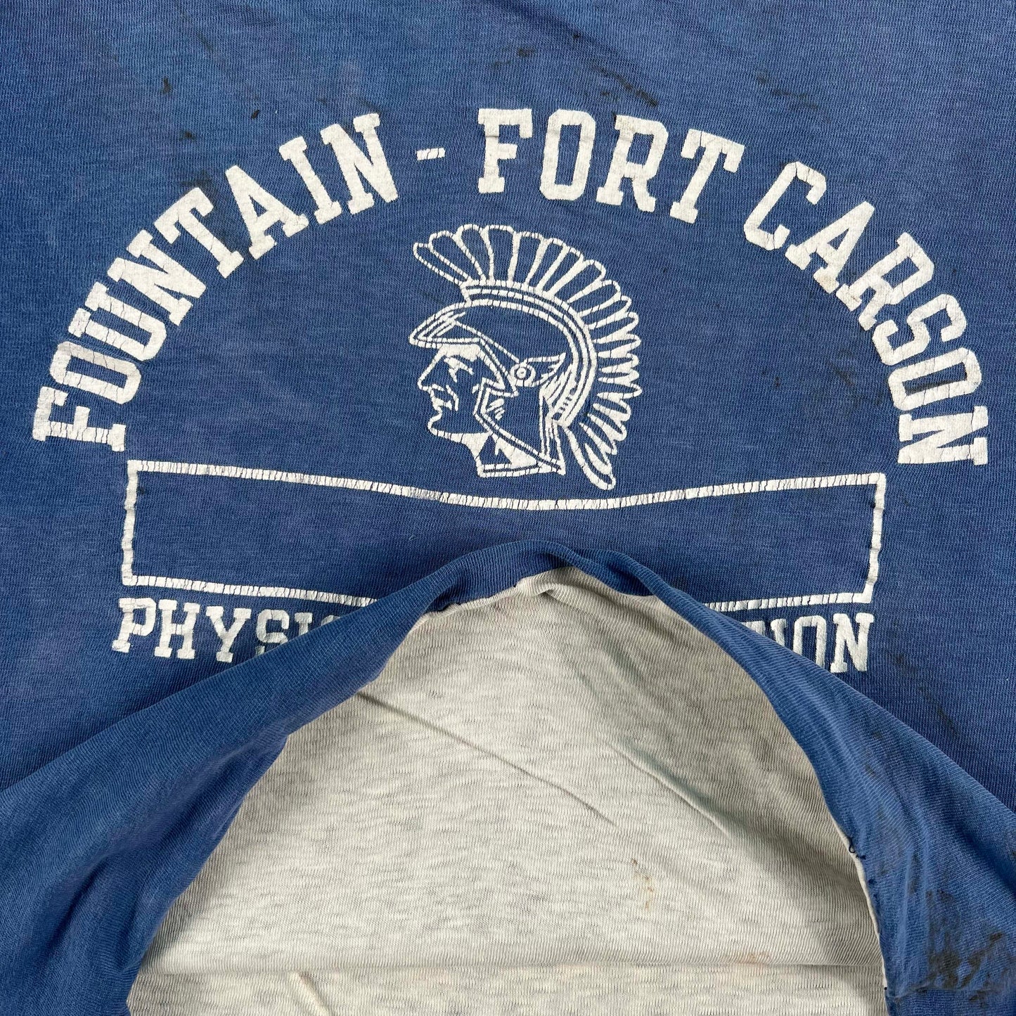 60s Reversible Thrashed Phys. Ed Tee- S