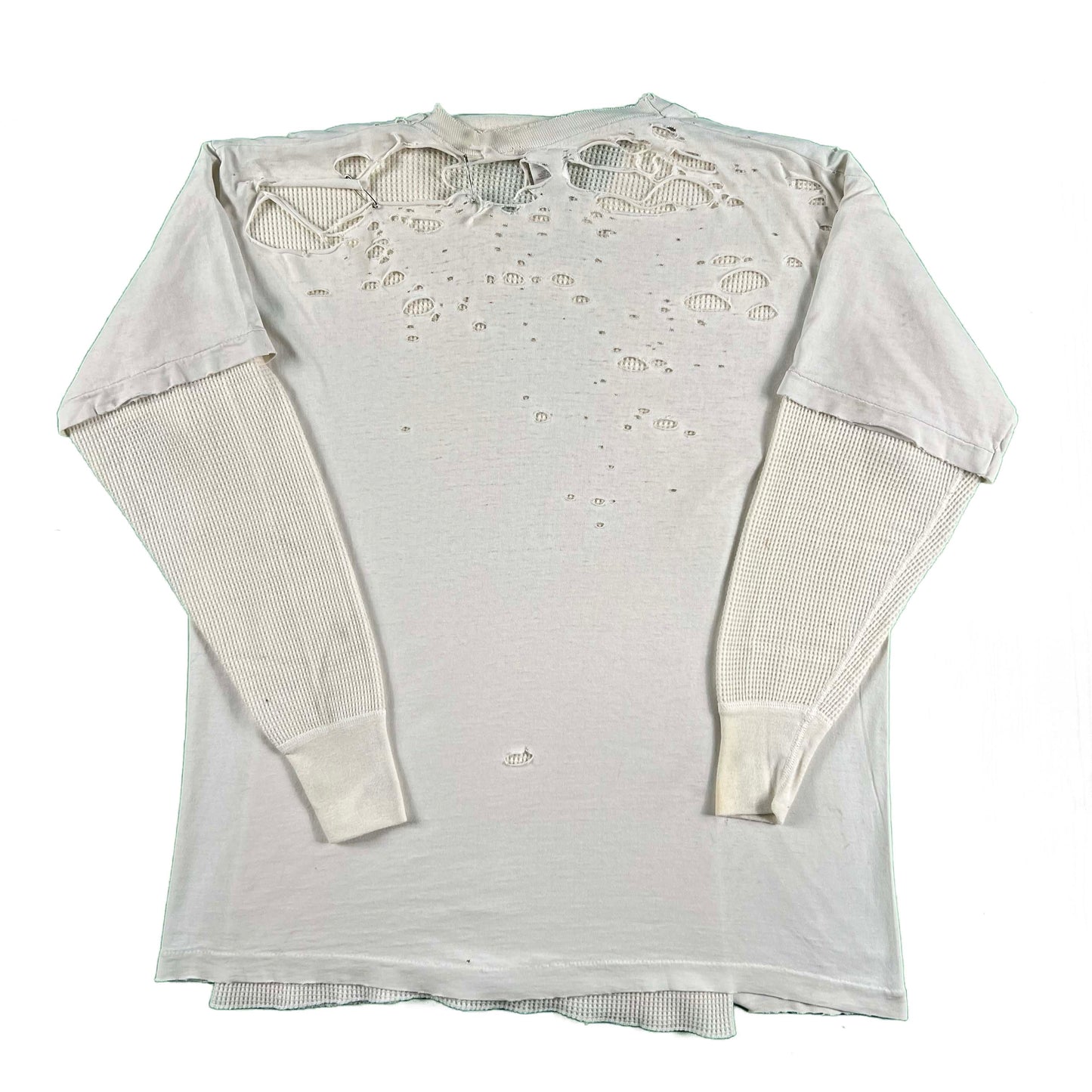 90s Thrashed Motor Bungalow Tee & Thermal- XL