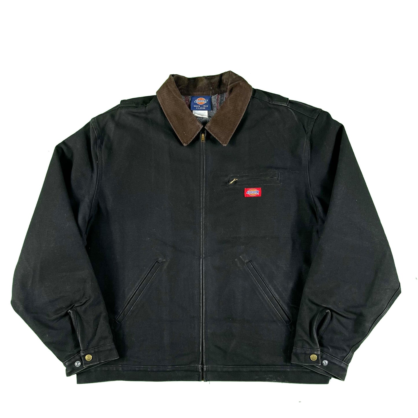90s Black Dickies Blanket Lined Work Jacket- XL