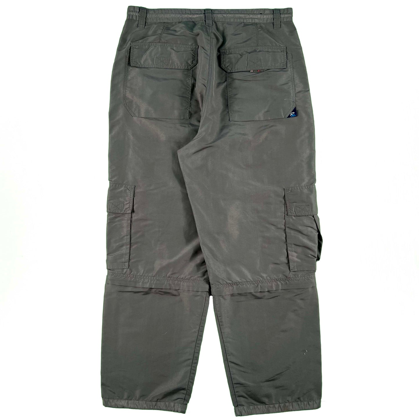 90s Raw Blues M-51 Style Nylon 2 in 1 Cargo Pants- 34x30