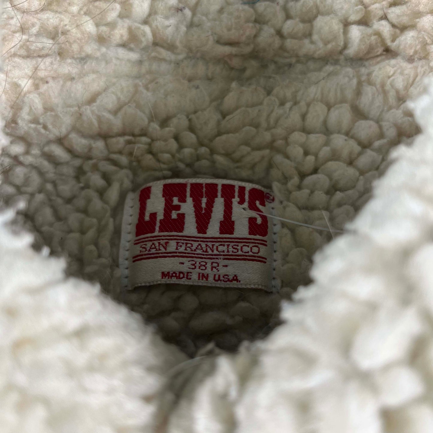 70s/80s Levi's Sherpa Lined Denim Trucker Jacket- SELECT JACKET