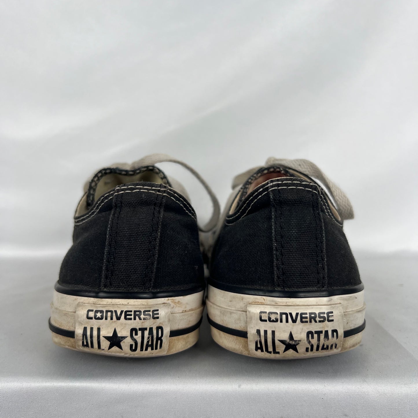 Black Converse- M's 8, W's 9.5