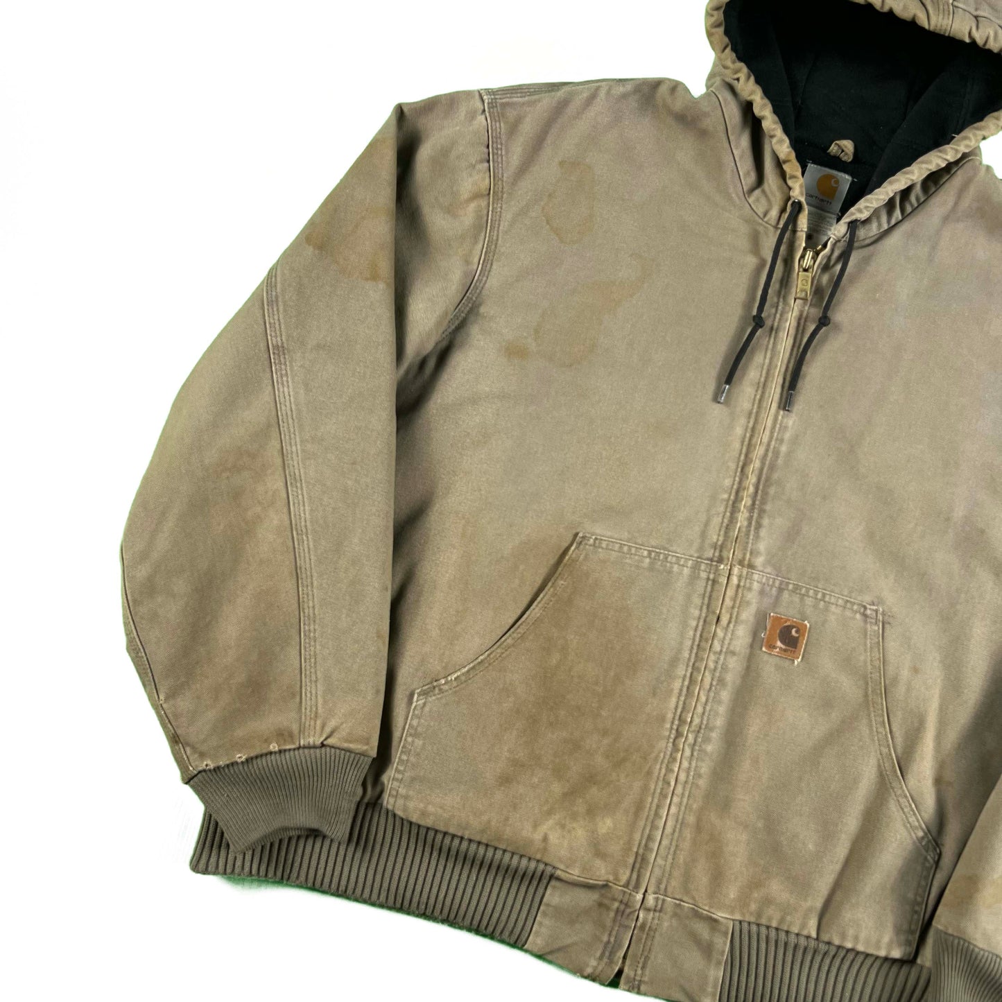 00s Carhartt Beat Up Hooded Work Jacket- XXL