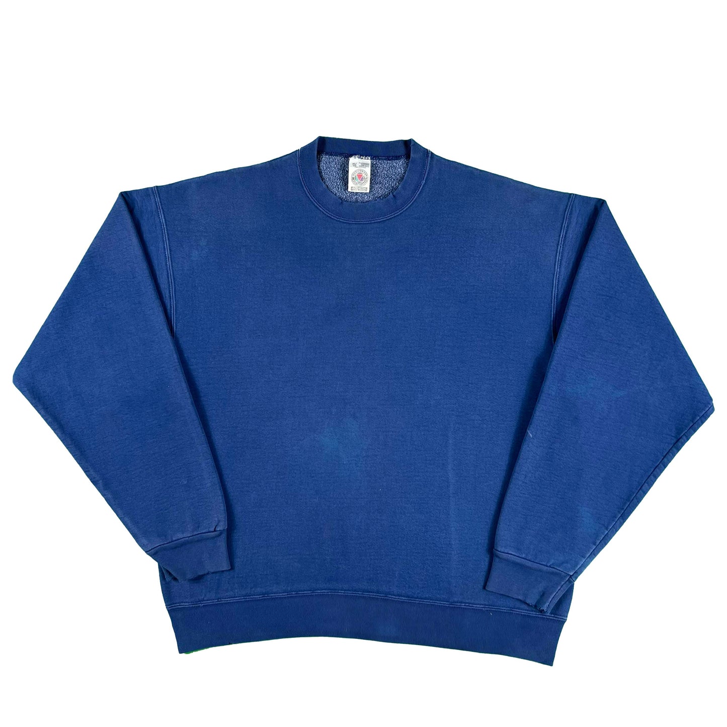 90s Super Heavyweight Blank Blue Sweatshirts- SELECT SWEAT