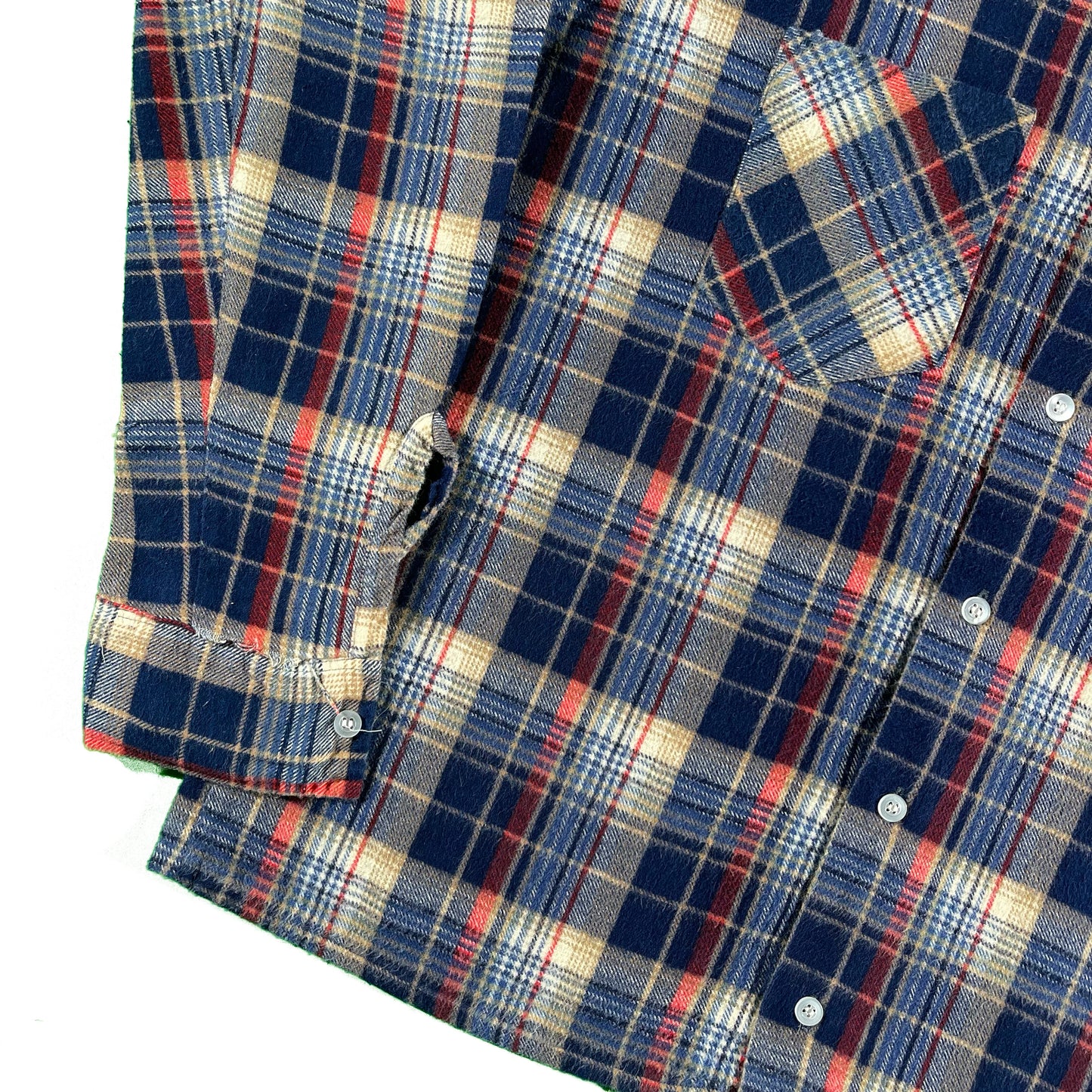 70s Cotton Flannel- M